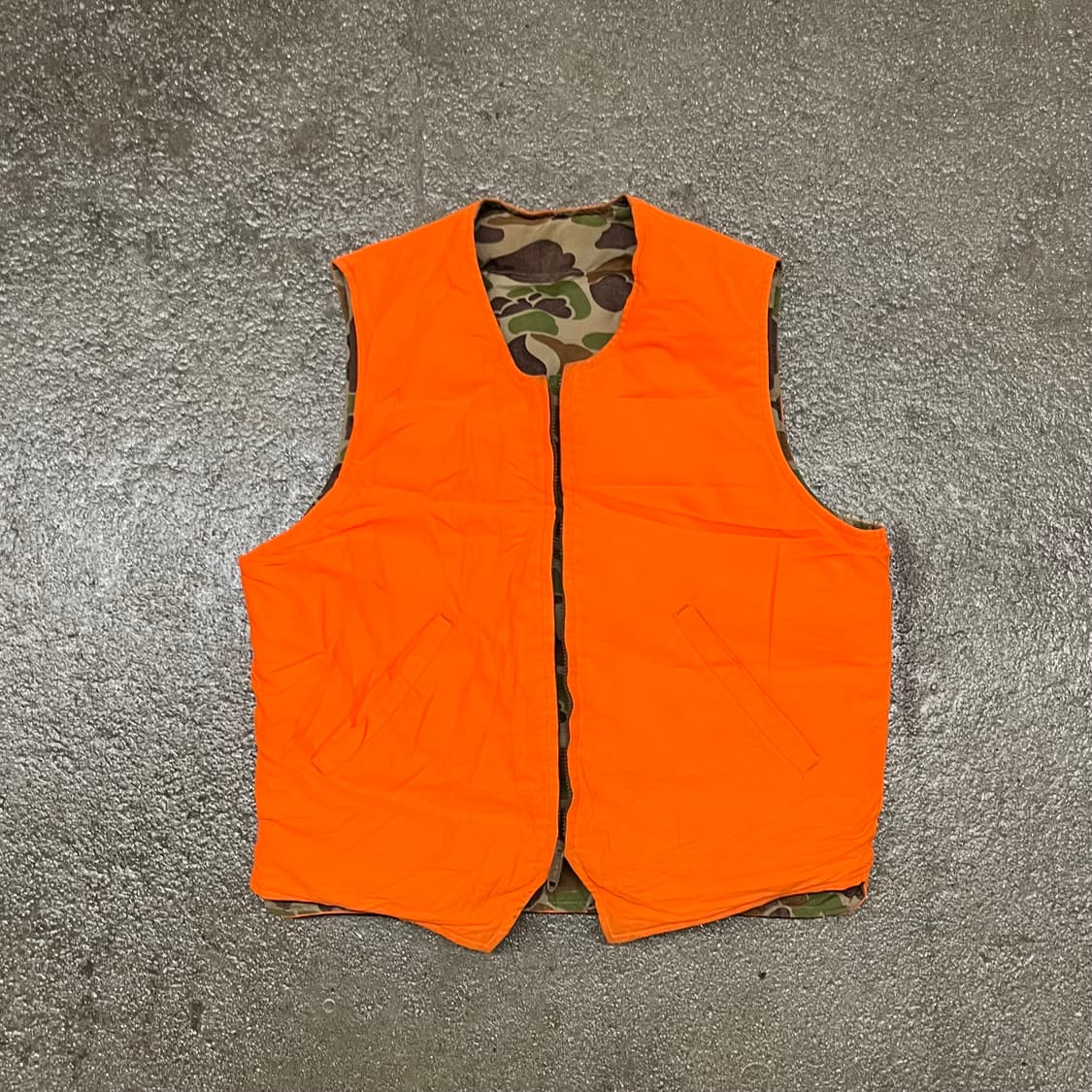 70s 에디바우어 덕카모 리버시블 베스트 (100) 상품이미지5