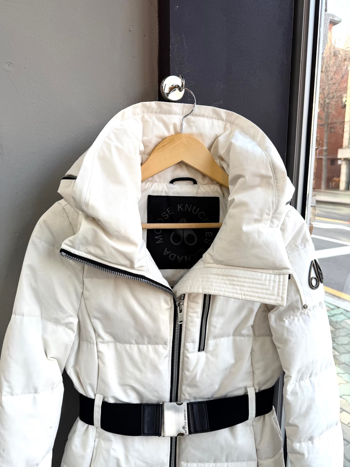 S/ 무스너클 클라우드9 신형 벨티드 롱패딩 상품이미지4