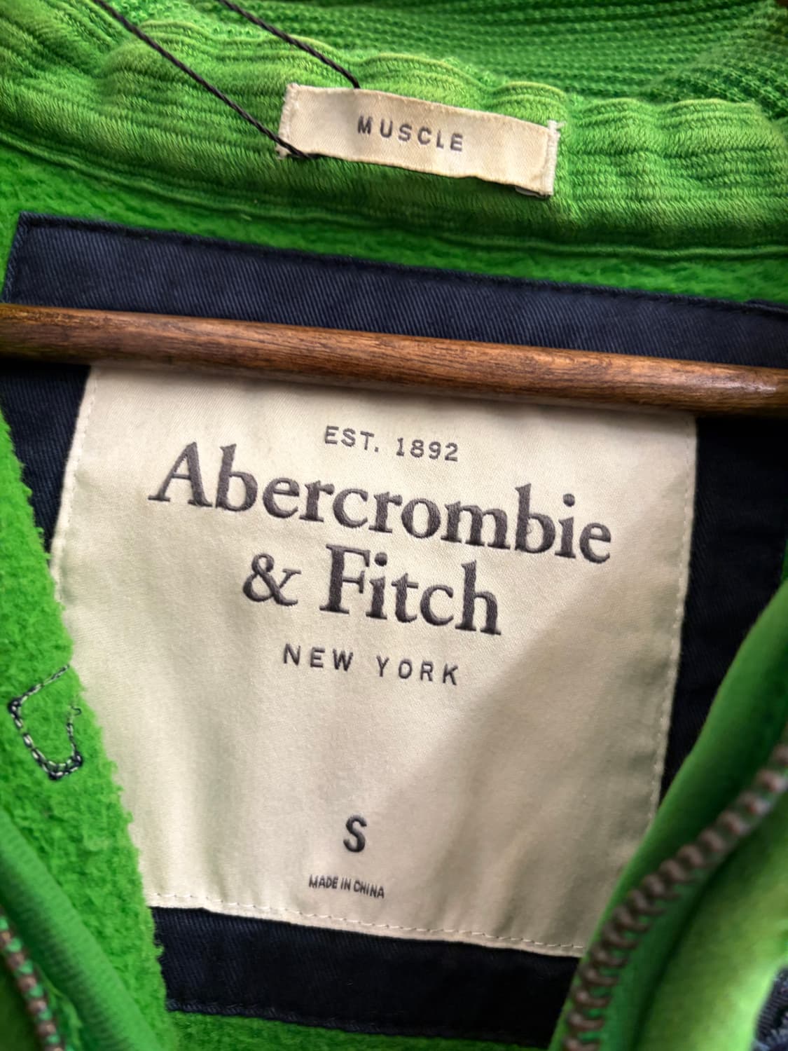 N54. 아베크롬비 빈티지 후드집업 상품이미지2