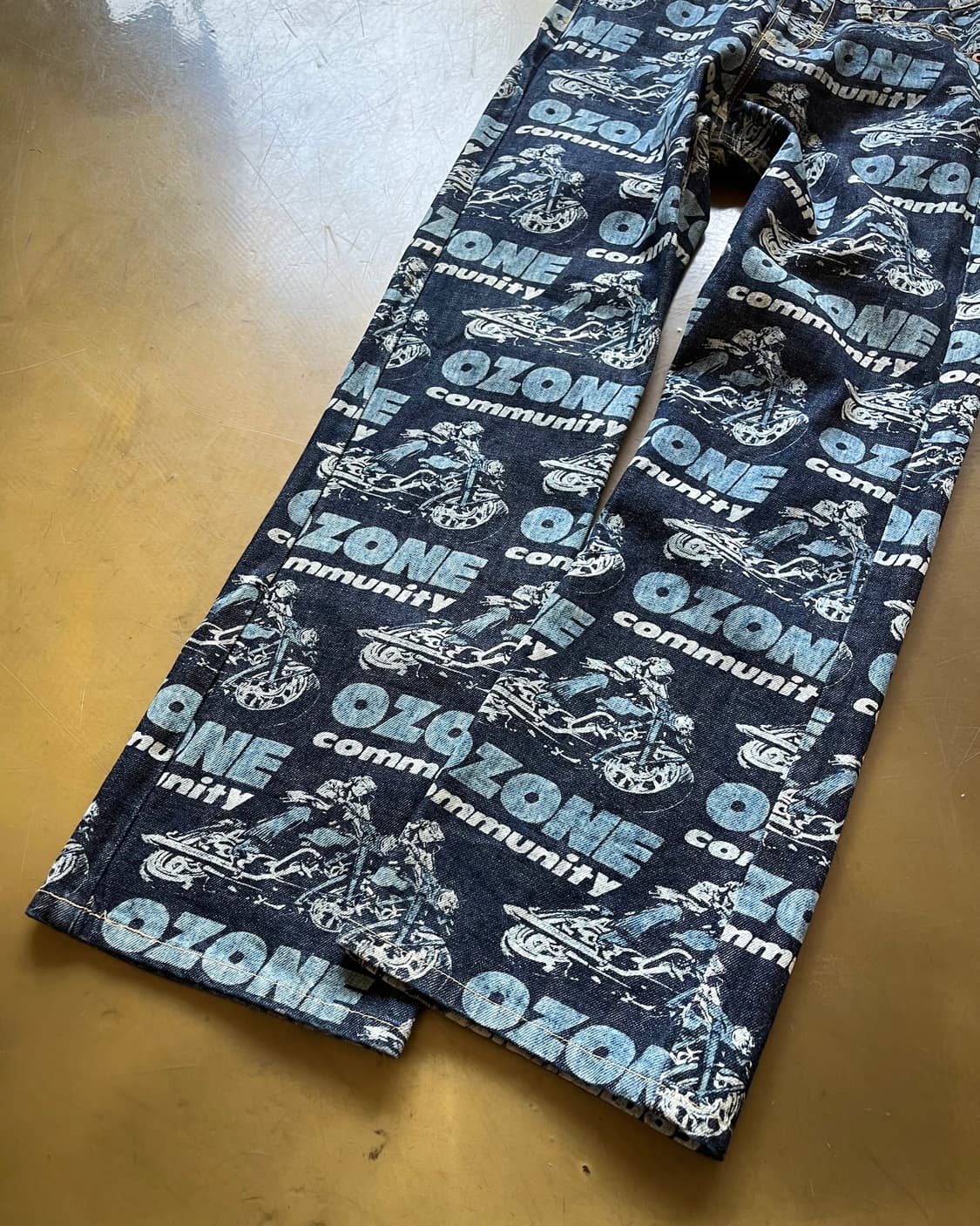 1990s OZONE COMMUNITY Full Print Denim  상품이미지8
