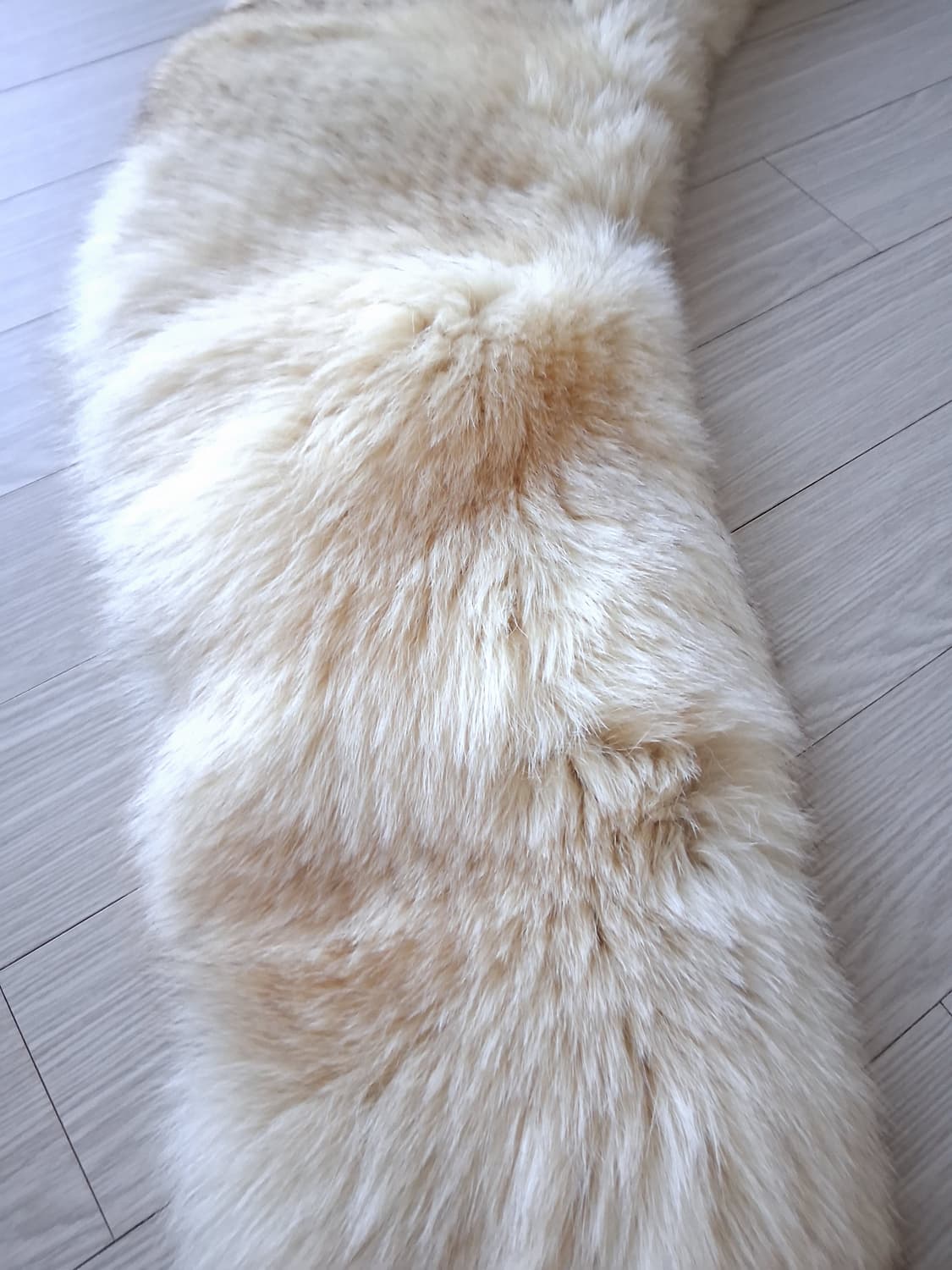 리얼 폭스퍼 아이보리 숄(스톨, 스카프, 머플러) 상품이미지7