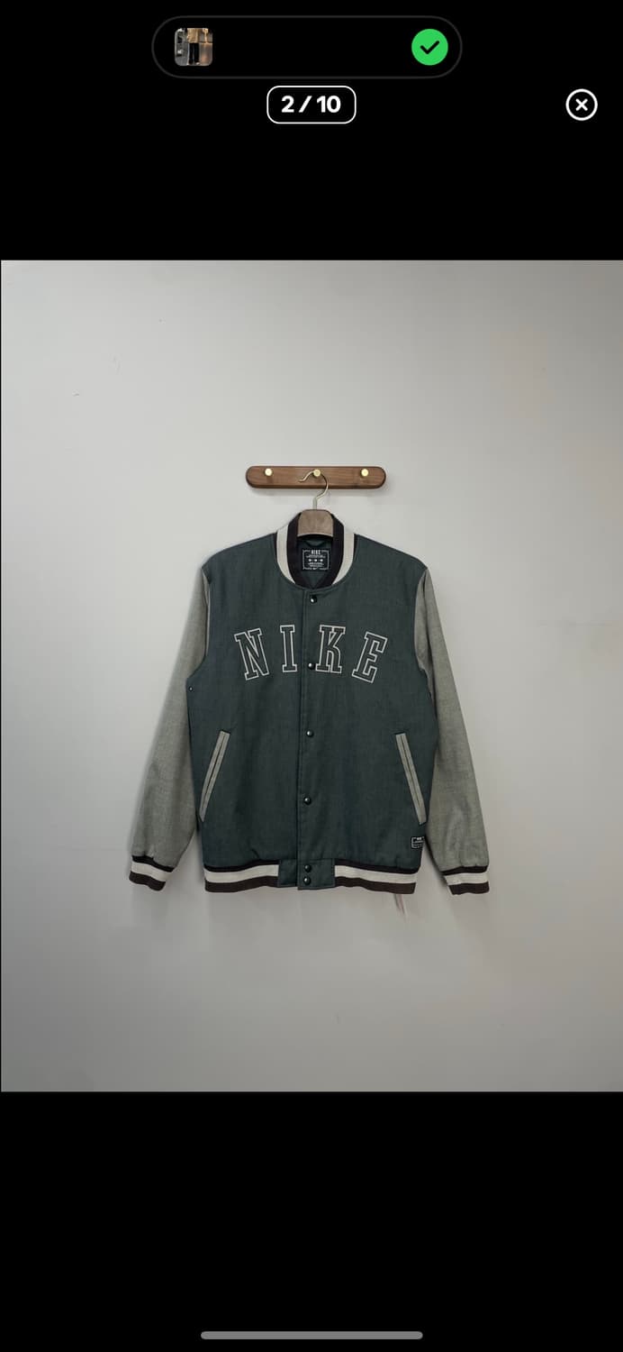 나이키 올드스쿨 빅로고 바시티자켓 A2920 상품이미지2