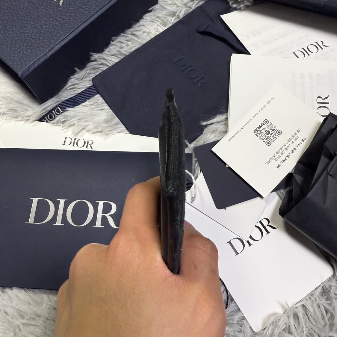 [신형/OS] 디올 오블리크 카드지갑 상품이미지4