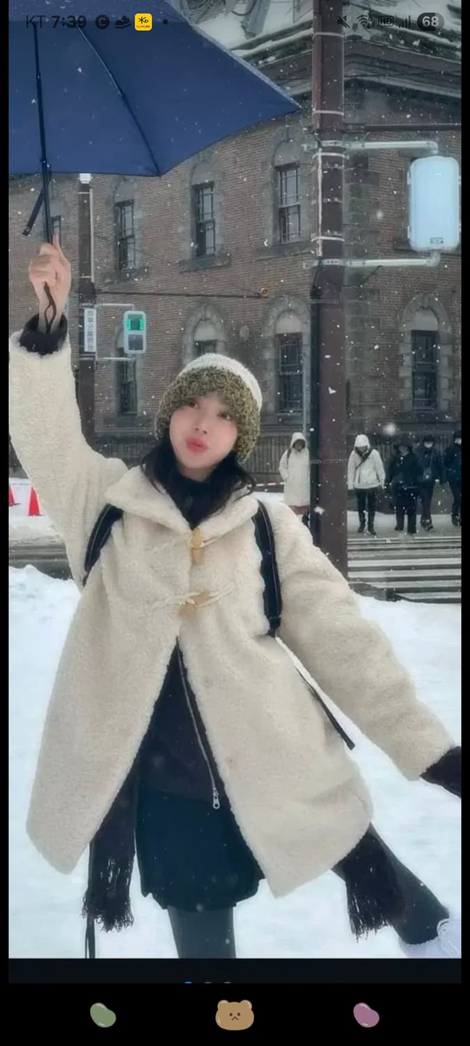 23FW 레이브 시어링 뽀글이 코트 상품이미지4