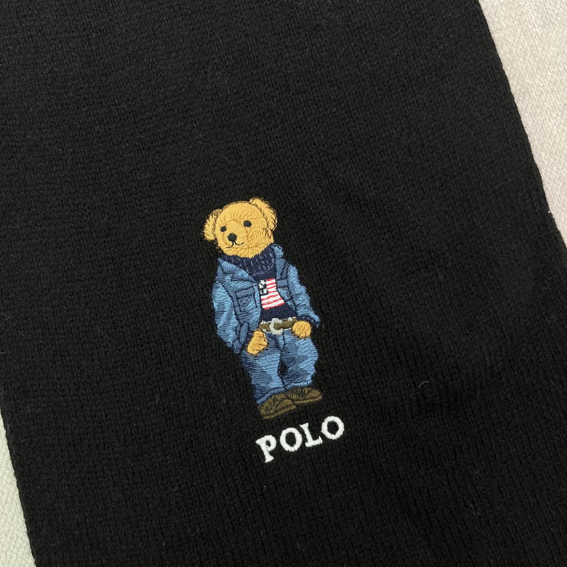 폴로랄프로렌 빅베어 울 머플러 상품이미지3