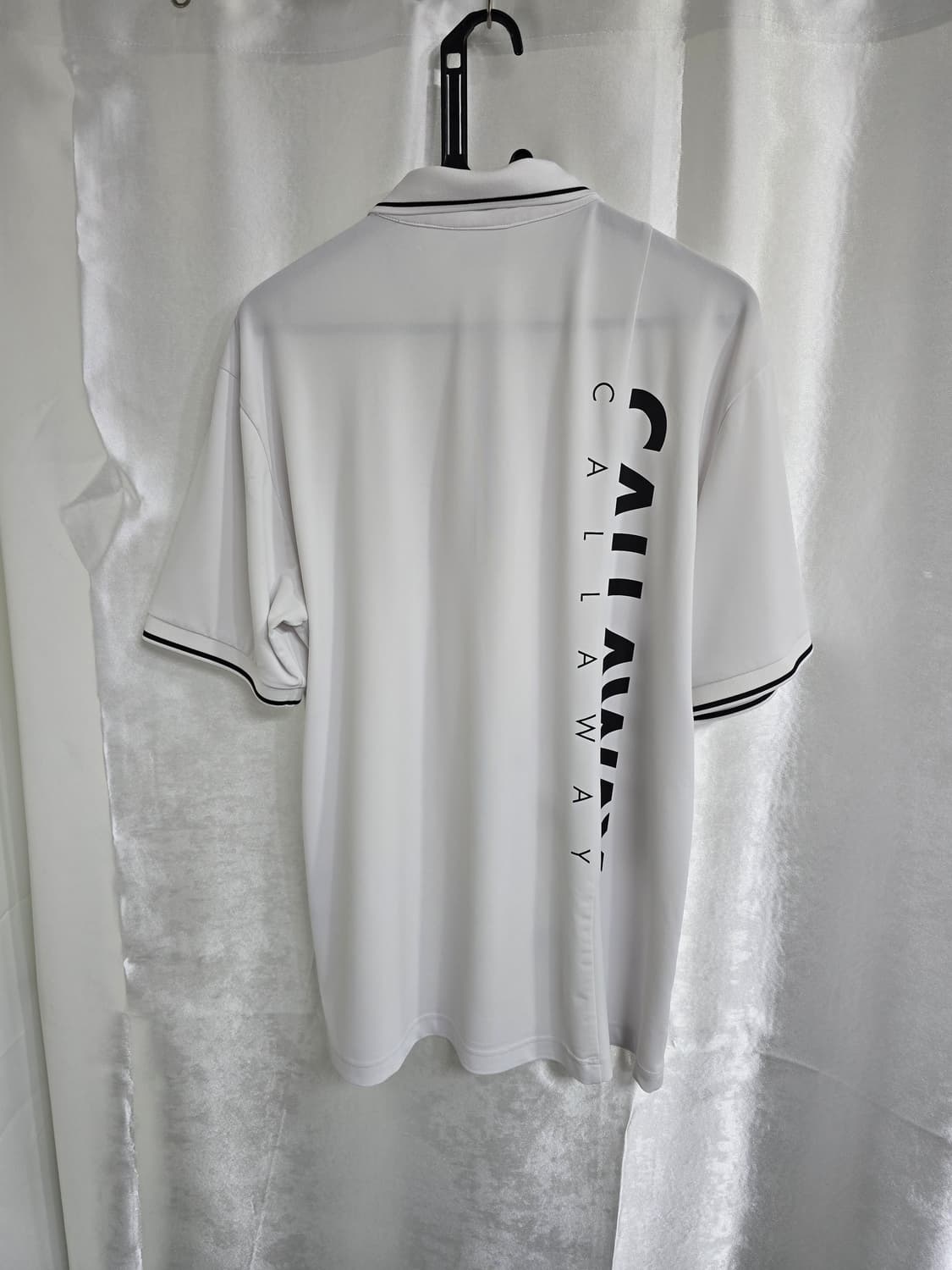 캘러웨이 화이트 배색 골프 반팔 티셔츠 (1859) 상품이미지2