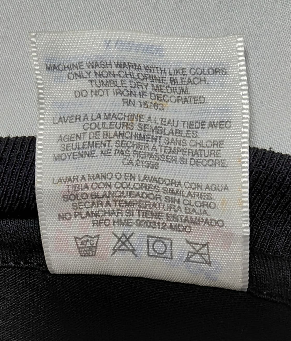 [XL] 90s Hanes 싱글스티치 'ANTIGUA' 열대어 티셔츠 상품이미지6