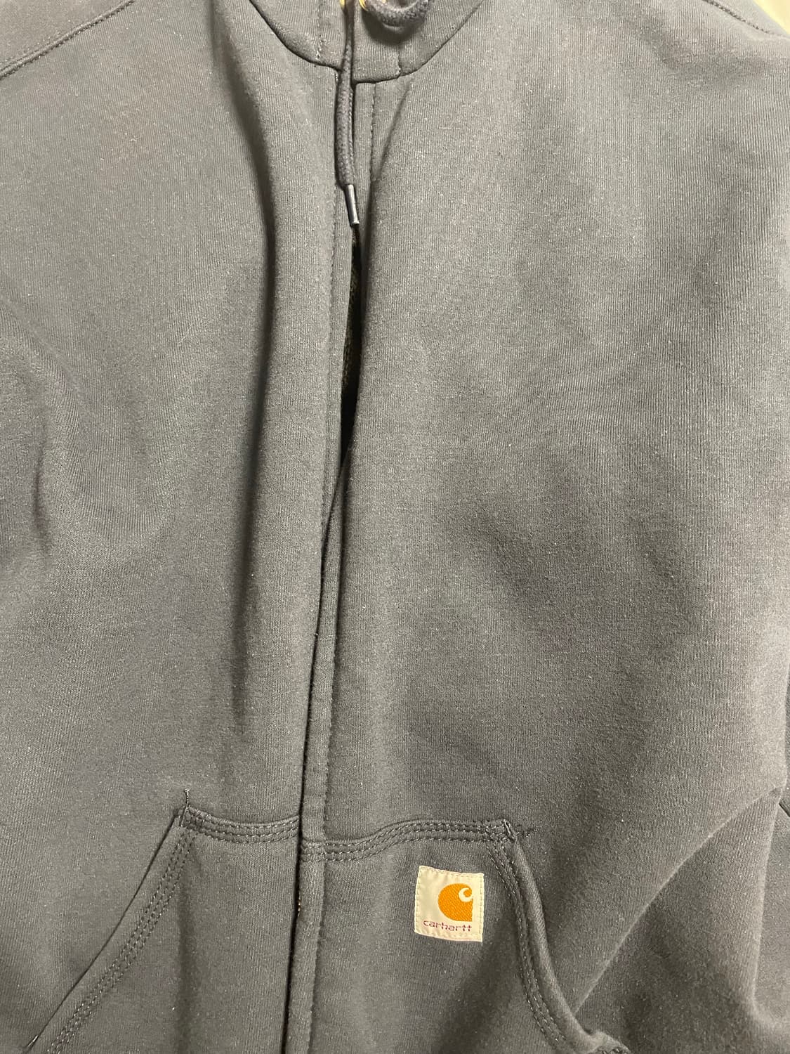 칼하트 써멀 후드집업 네이비 상품이미지4