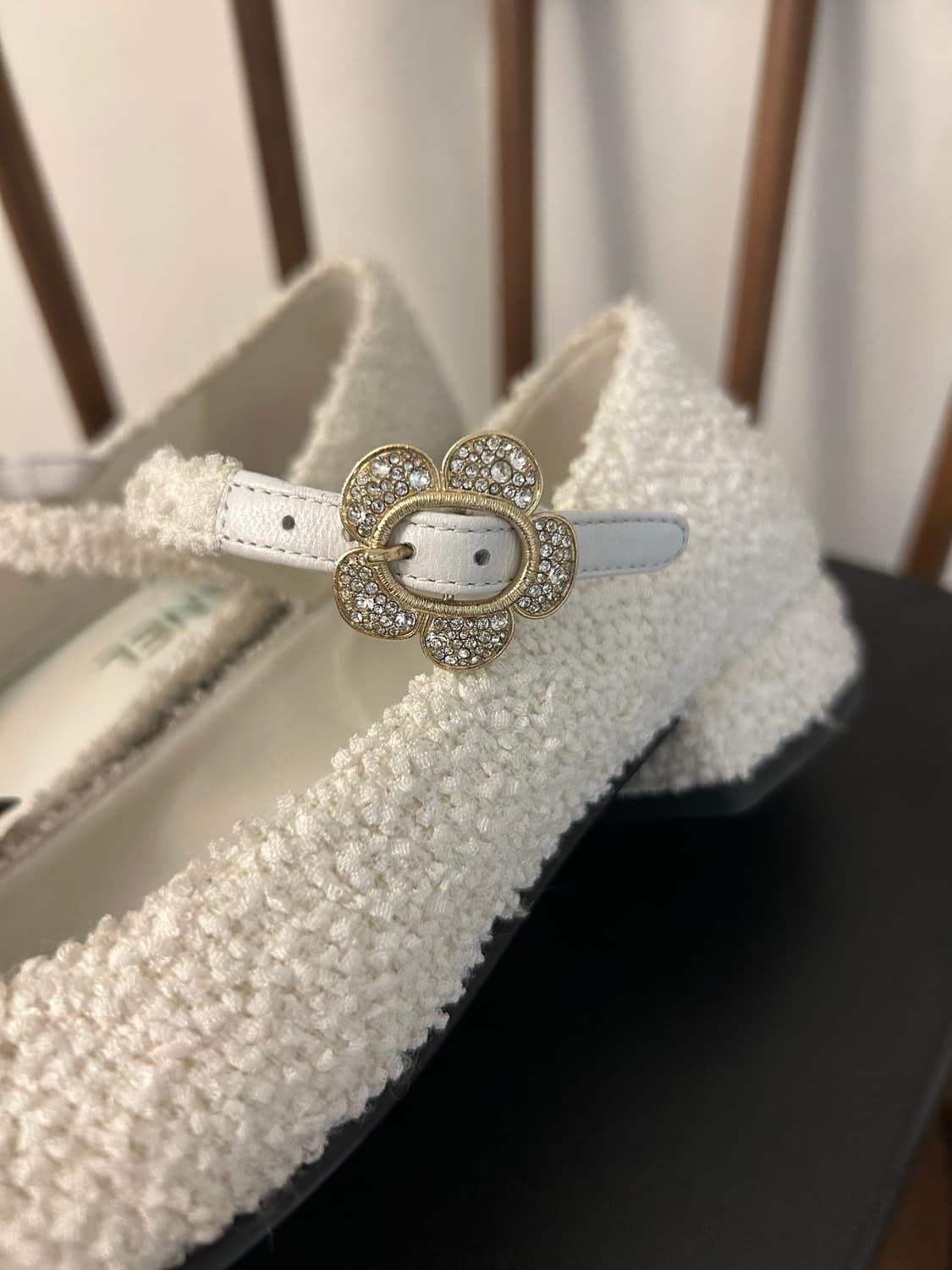 샤넬 메리제인 트위드 슈즈 상품이미지2