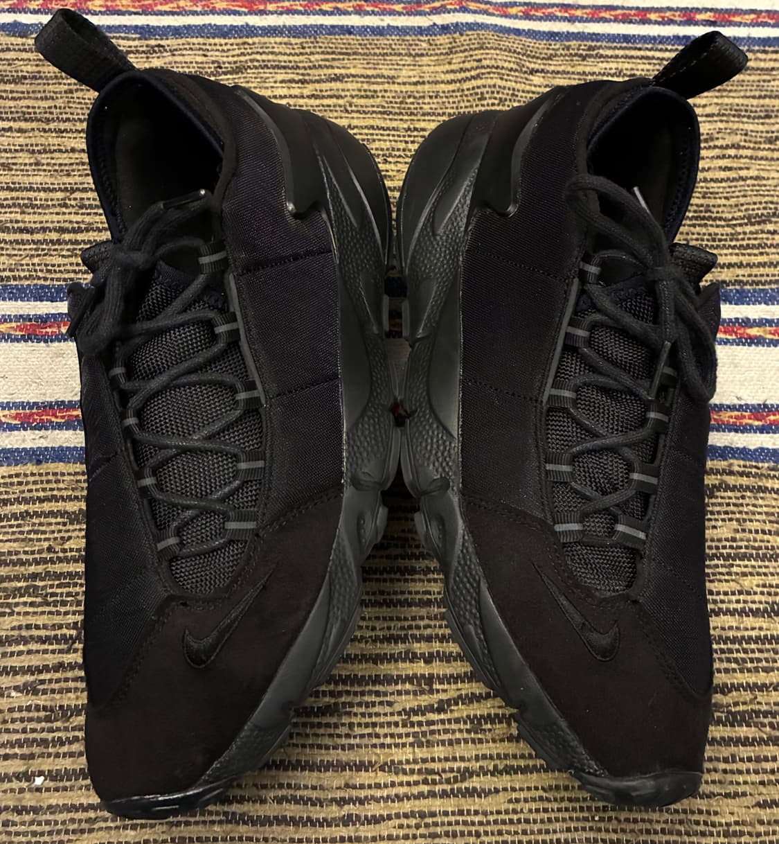 (275)꼼데가르송 x 나이키 에어 풋스케이프 NM 블랙 CDG 상품이미지5