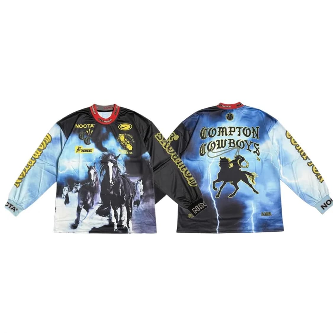 (미발매) 녹타X나이키 캄튼 카우보이 롱슬리브 상품이미지1