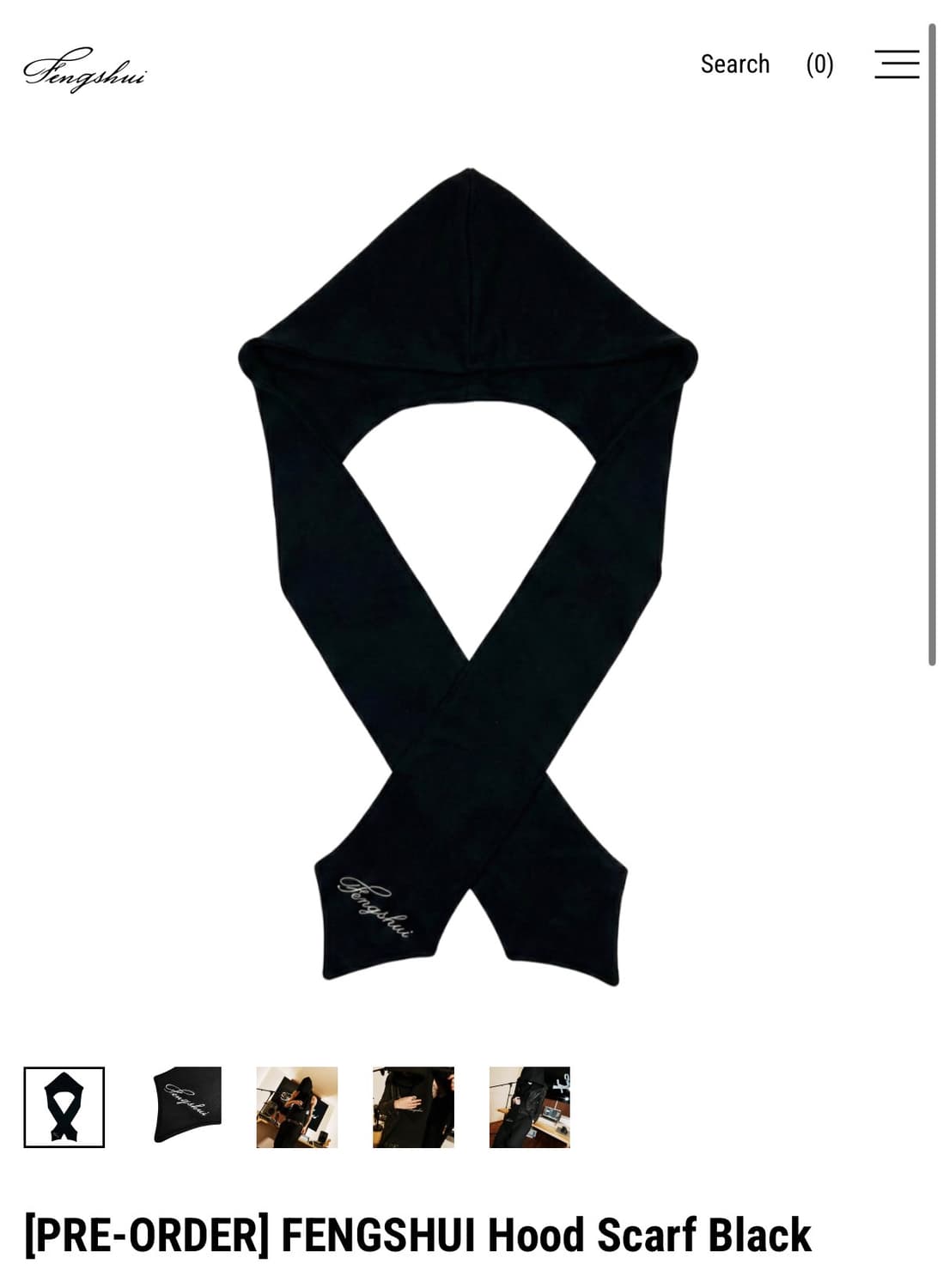 펑쉐이 후드 스카프 구매해요 상품이미지1