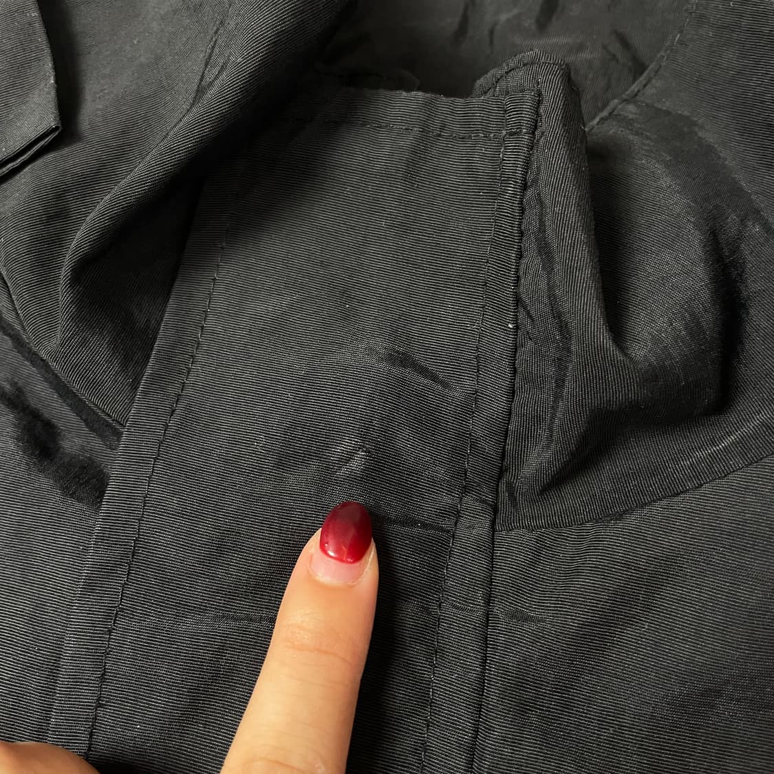 노스페이스 블랙 기모 바람막이 상품이미지5