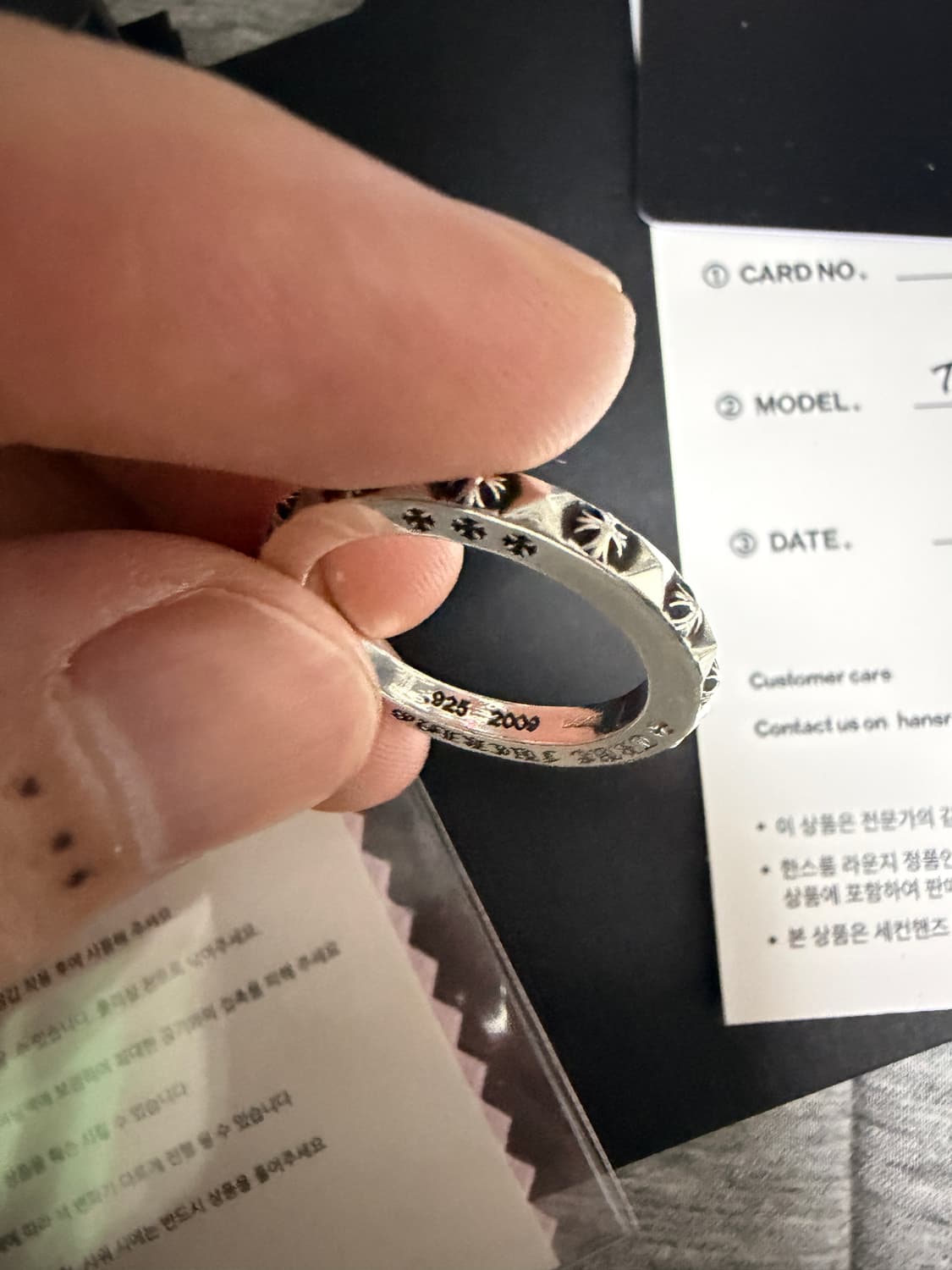 크롬하츠 TFP 펑크링 US 9호 상품이미지5