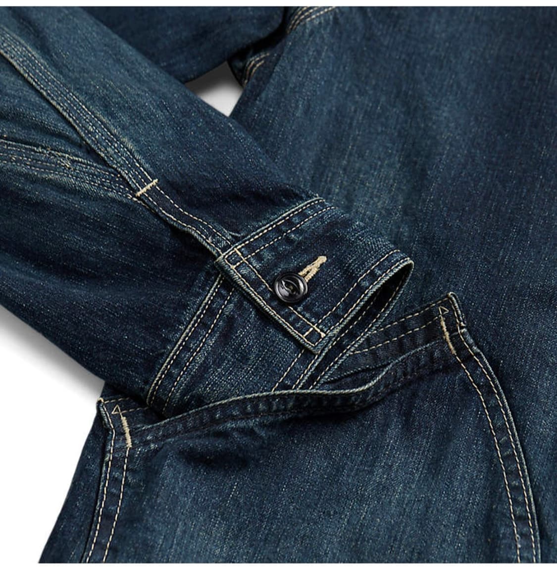 RRL 레이튼 인디고 데님자켓 M사이즈 상품이미지2
