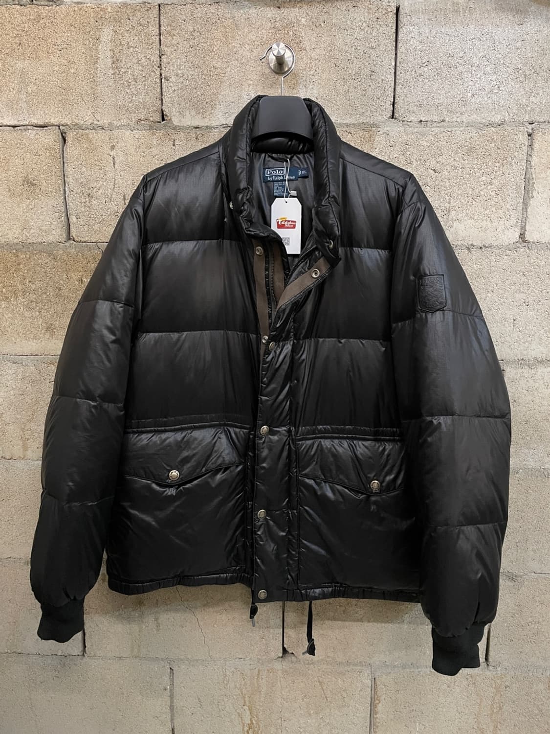 폴로 랄프로렌 유광 푸퍼 다운 자켓  상품이미지1