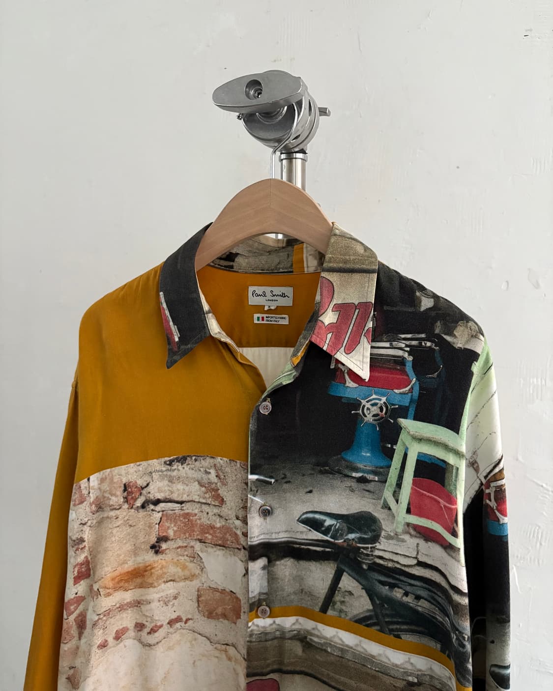 Paul Smith 폴 스미스 90’s 앱스트랙트 패턴 셔츠 상품이미지2