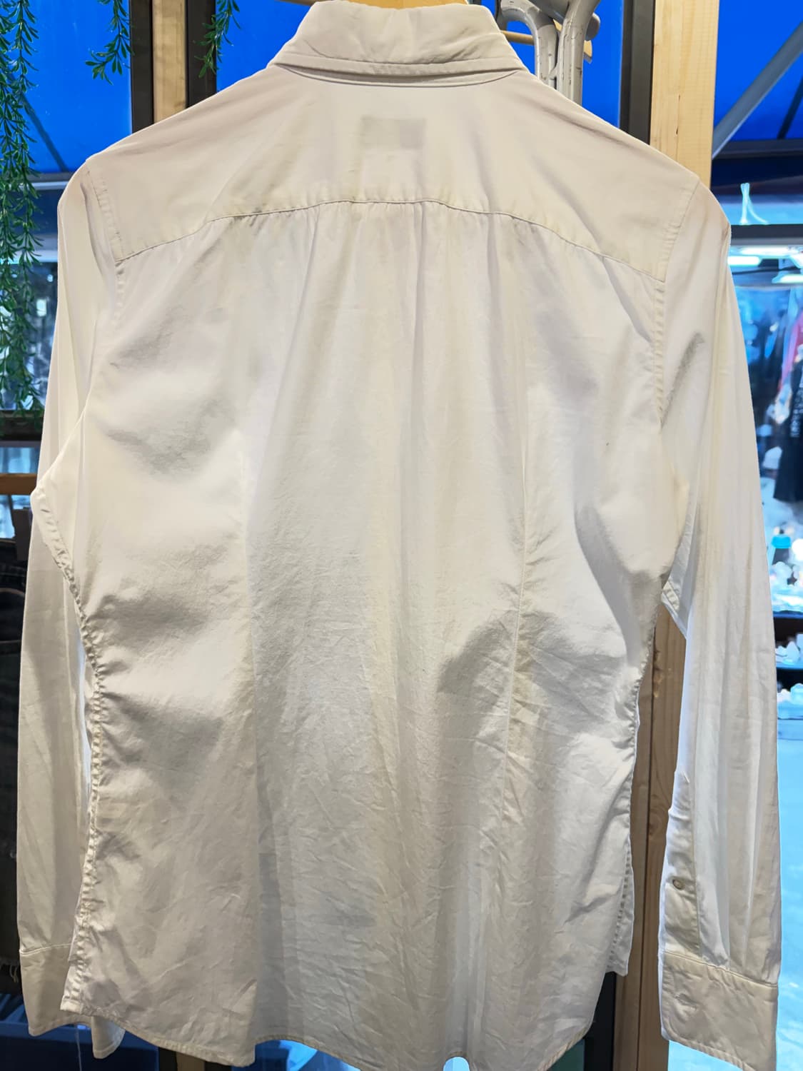 폴로 랄프로렌 네이비포니 화이트 셔츠 상품이미지4