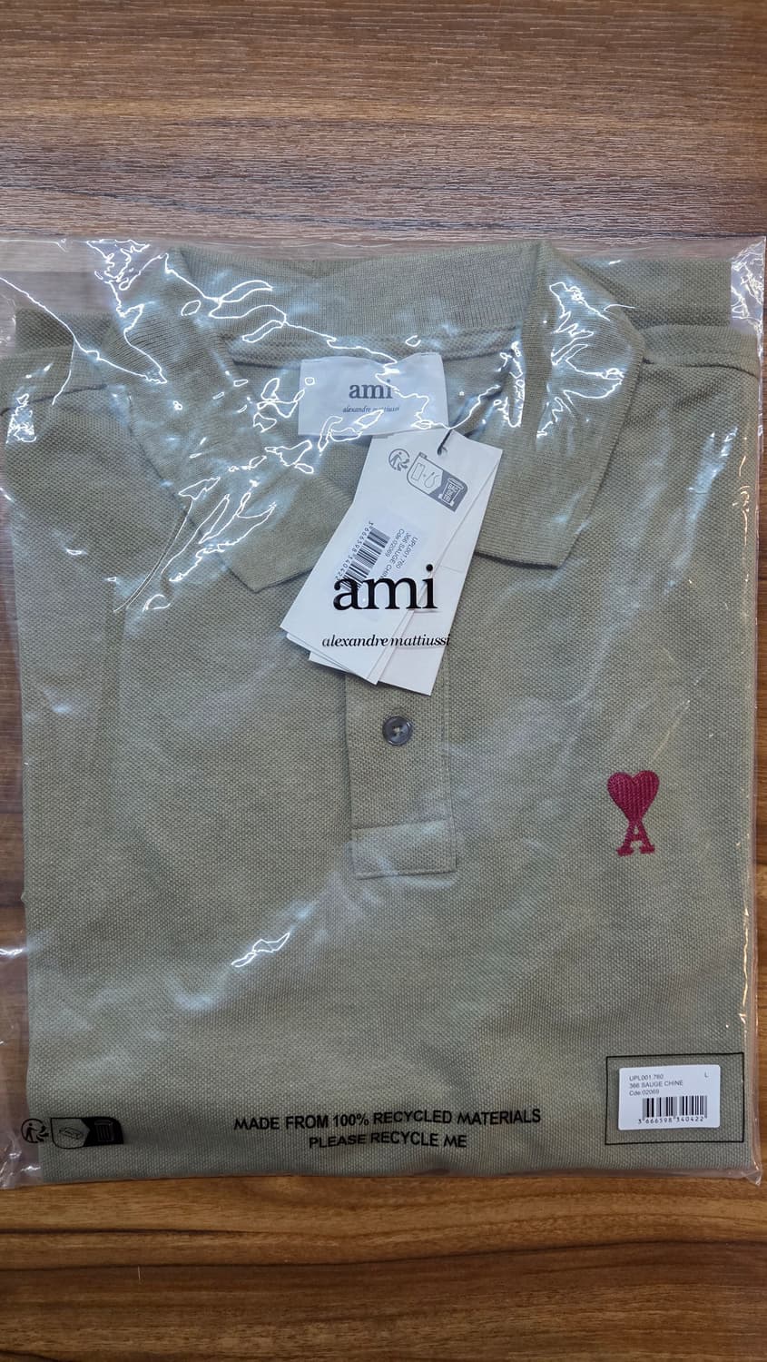 (새상품/정품)아미 pk 반팔 카라티 상품이미지1