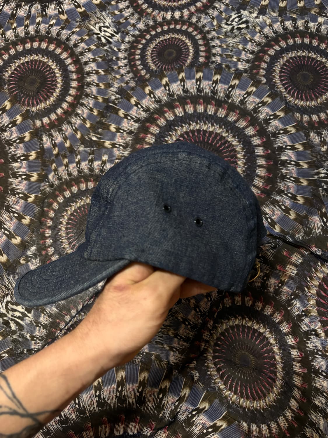 Supreme denim camp cap 상품이미지2