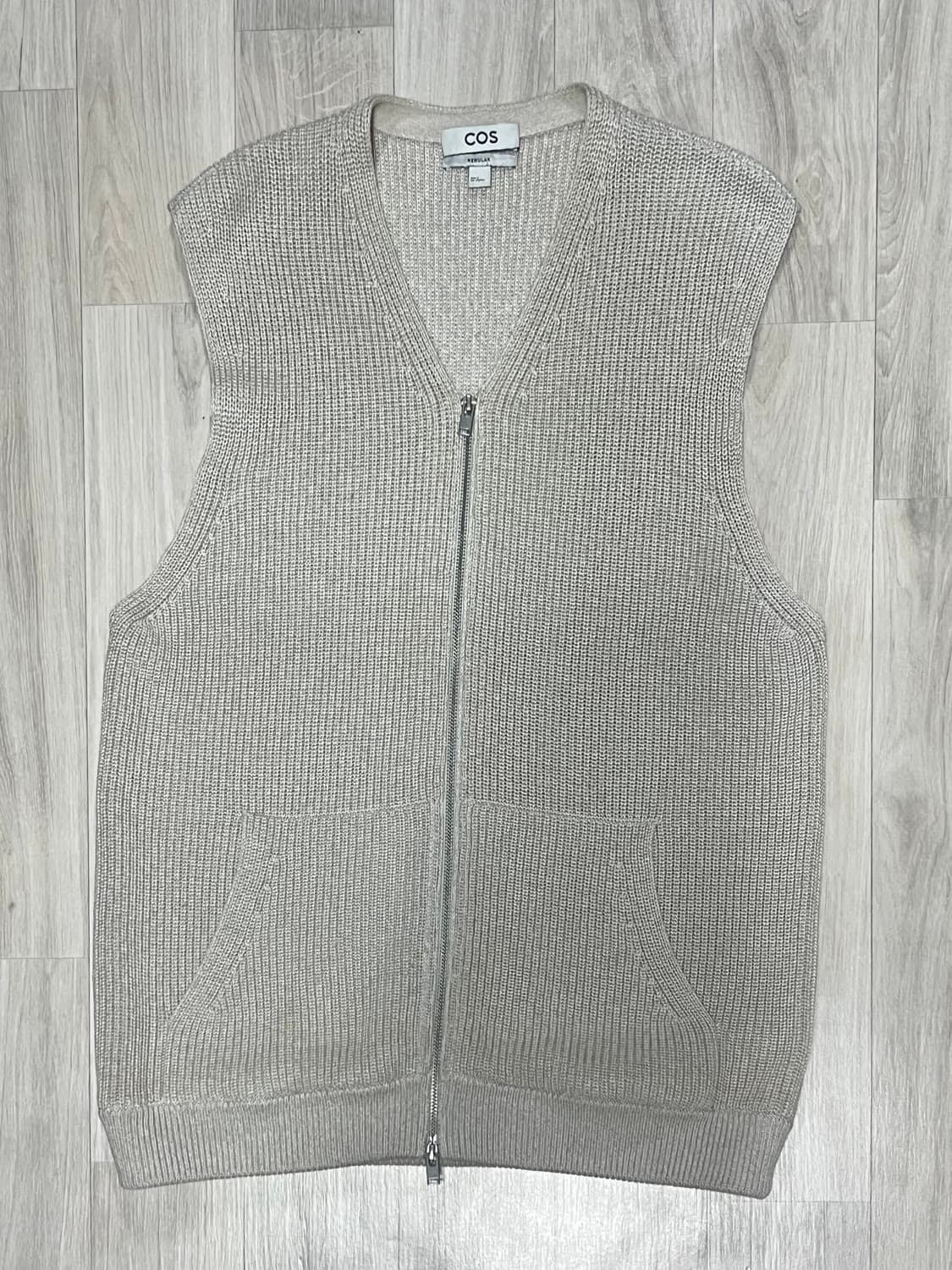 COS 니트 집업 베스트 상품이미지1