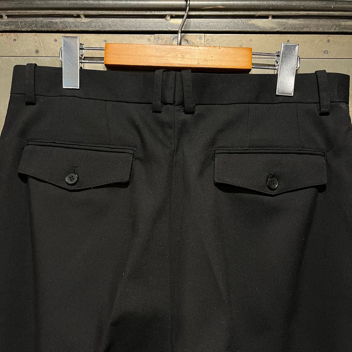 [택포](상의105,하의32) 호웰 오버핏 울 수트 블랙 상품이미지7