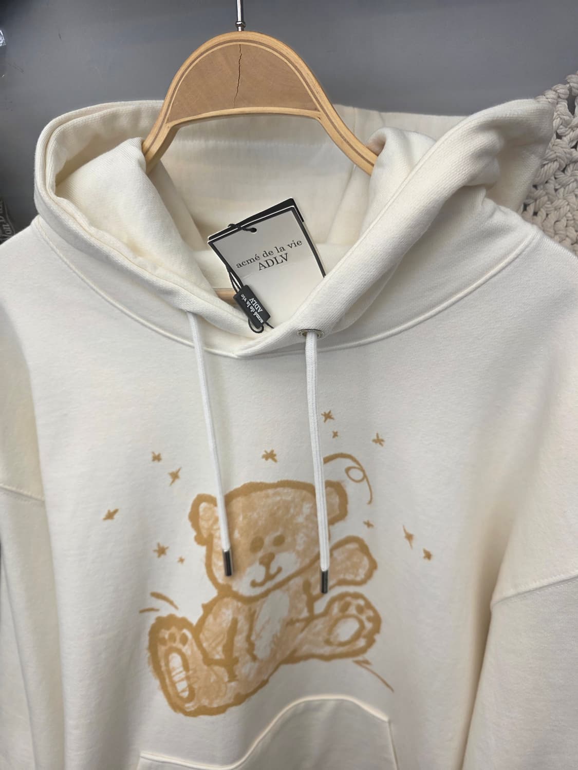 새상품)아크메드라비 ADLV 핸드스케치 베어 후드 1 상품이미지1