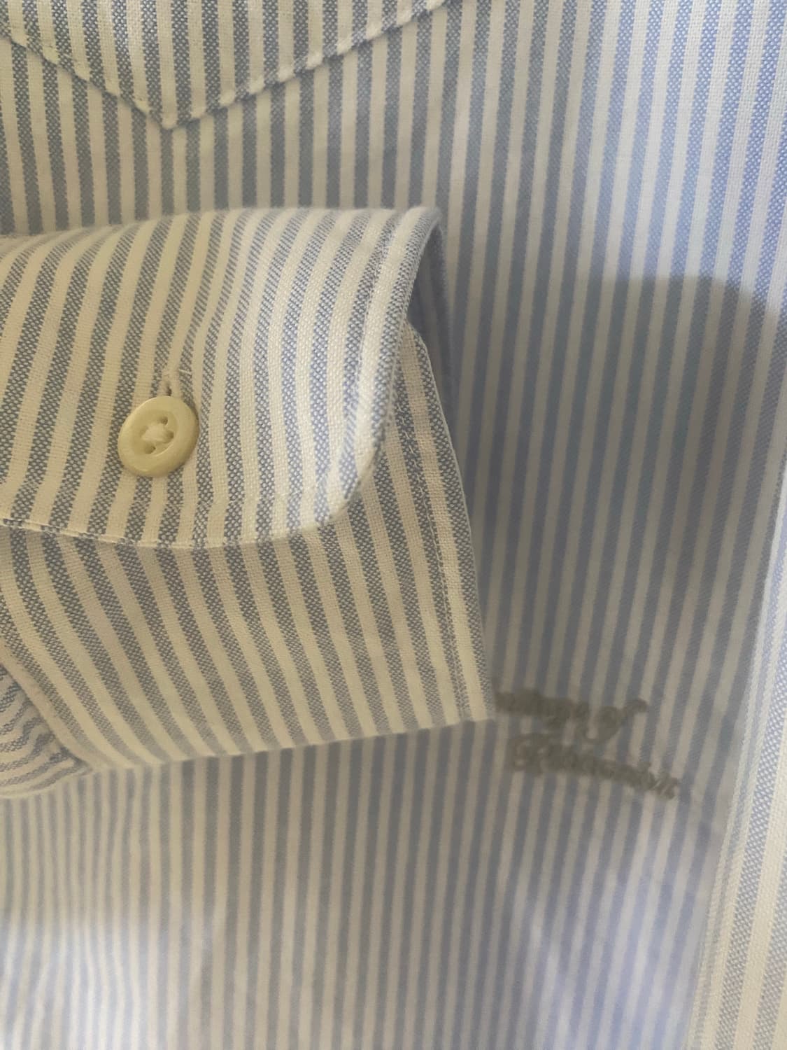 Ribbonbit 리본빛 Oxford shirt 셔츠 블루 지나정픽 상품이미지6