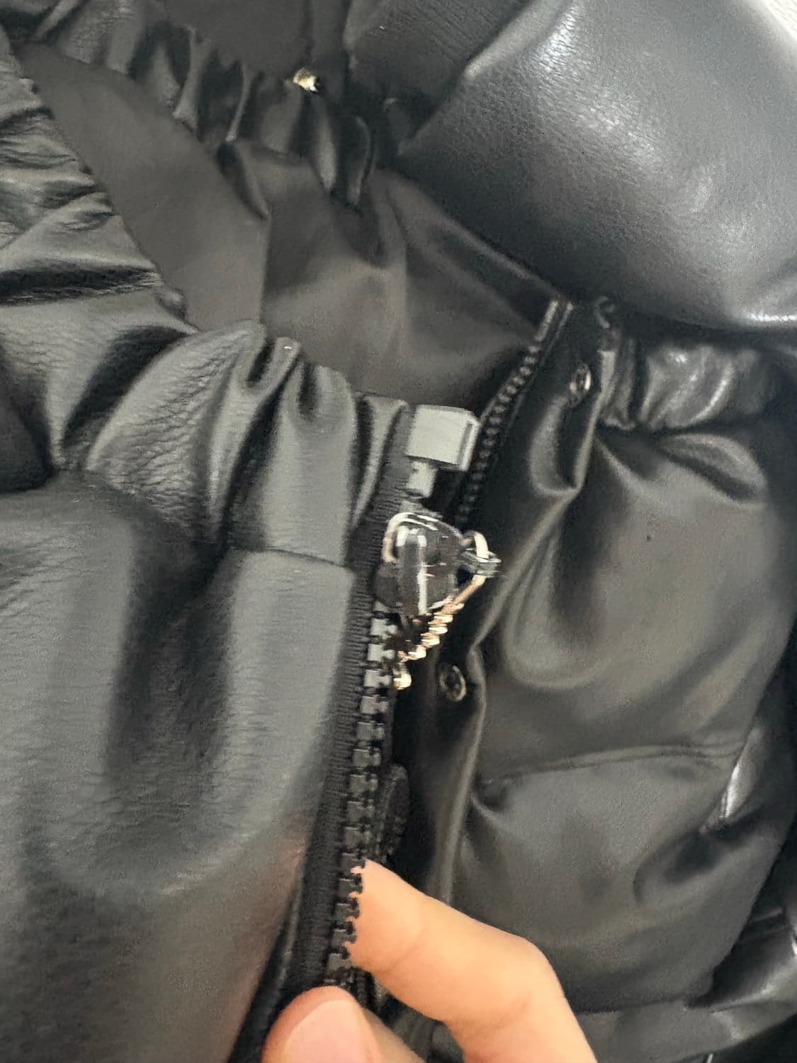 페일제이드 레더패딩 상품이미지2