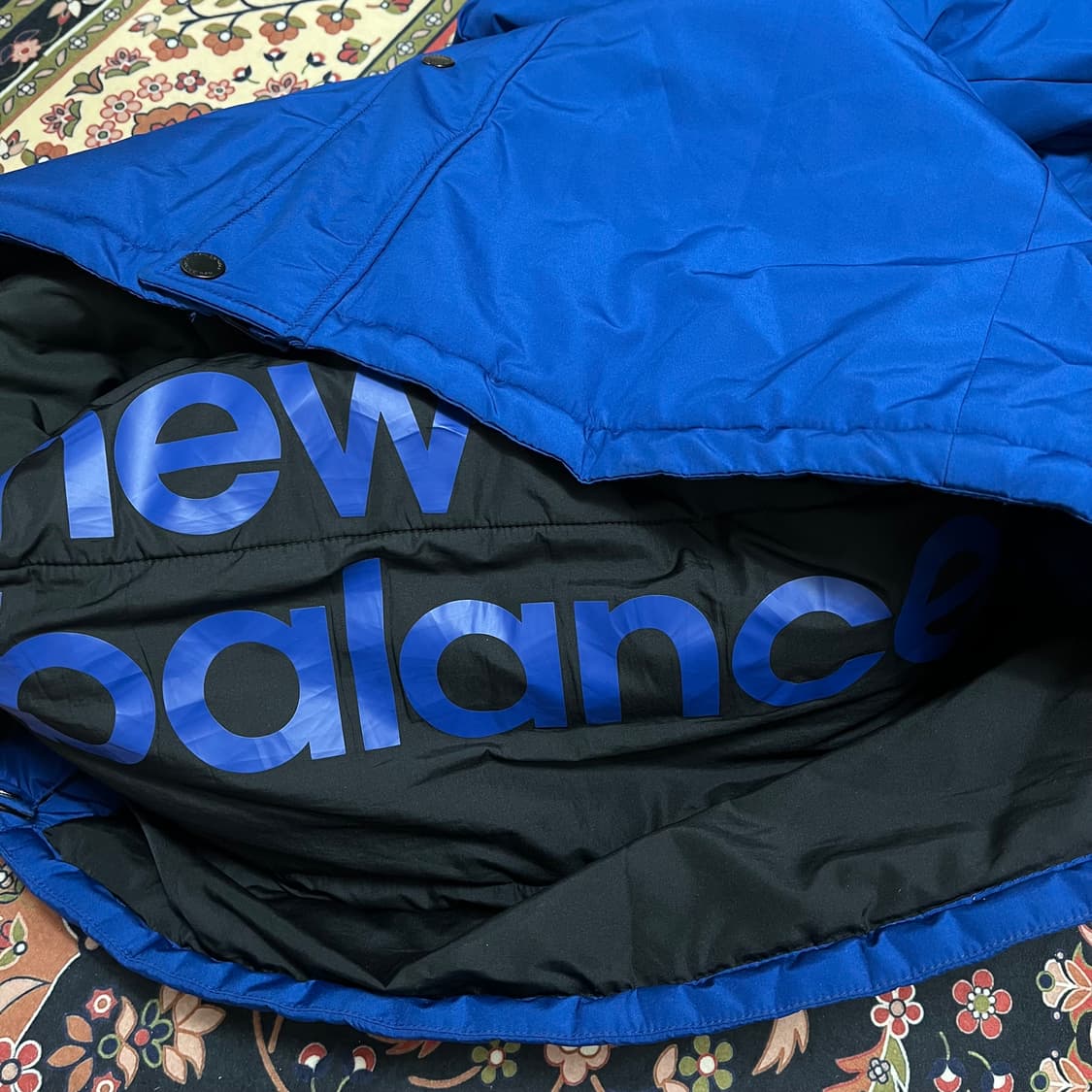 뉴발란스 챌린지 롱패딩 블루 L/100 상품이미지7