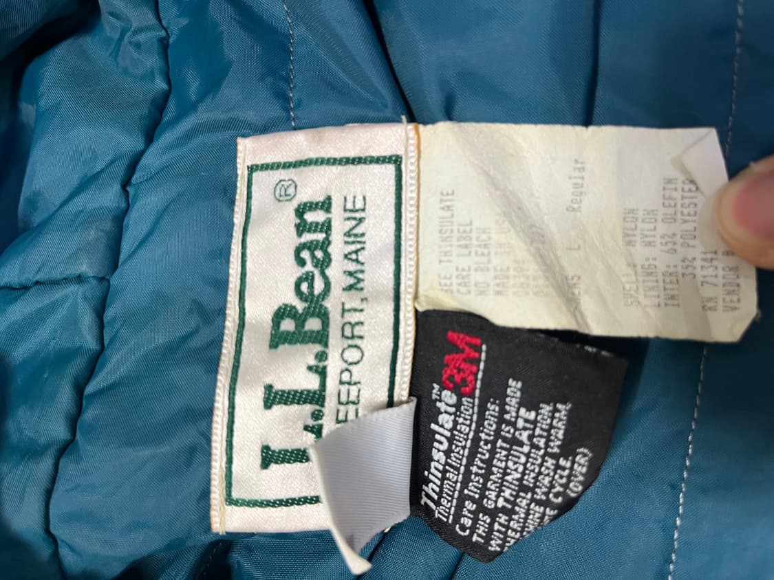 엘엘빈 신슐레이트 아노락점퍼 XL-2XL 상품이미지8