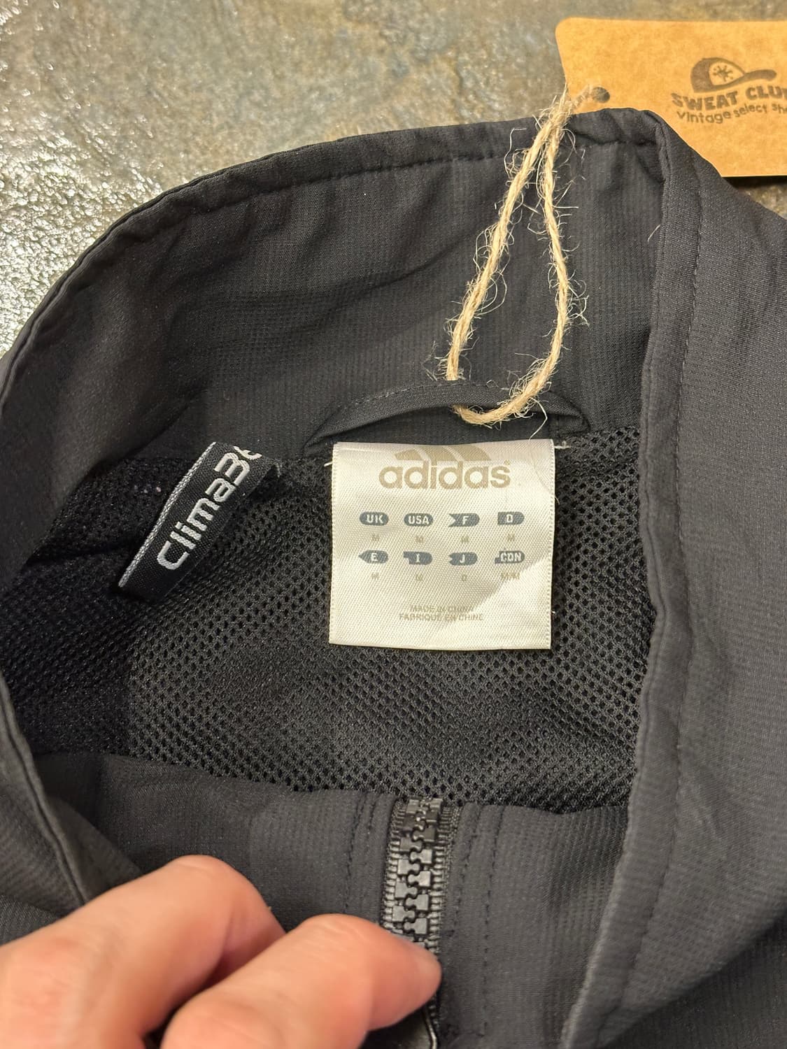 adidas Clima365 블랙 트레이닝 자켓 M 상품이미지6