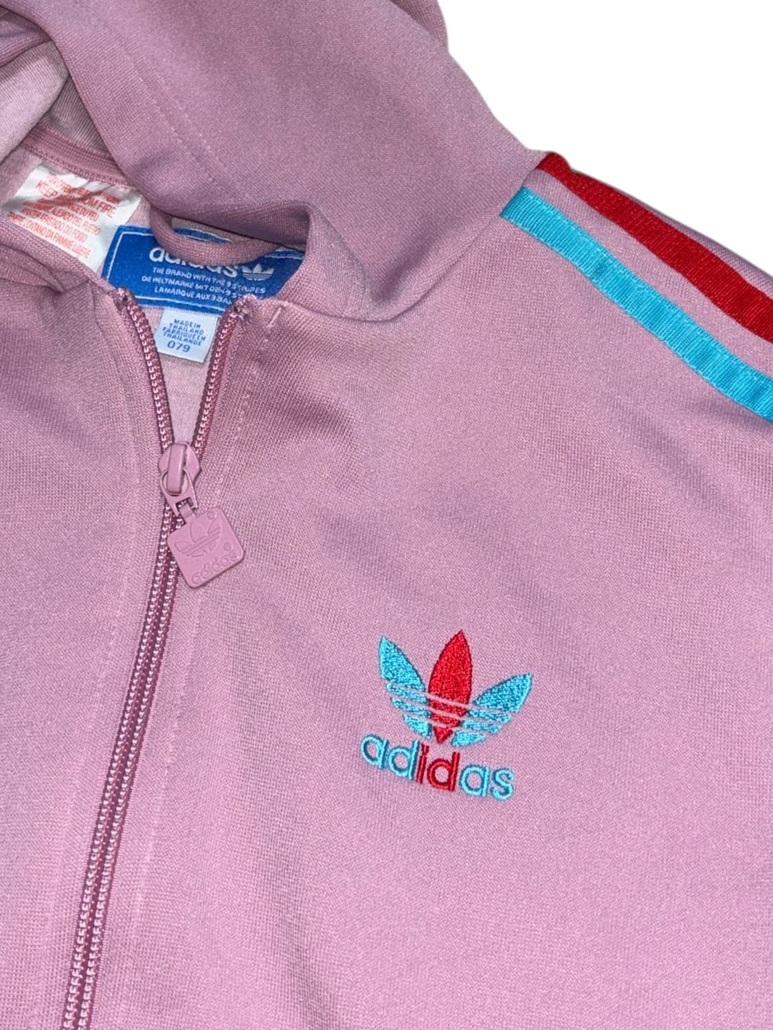 아디다스 바이올렛 후드 집업 져지  상품이미지6