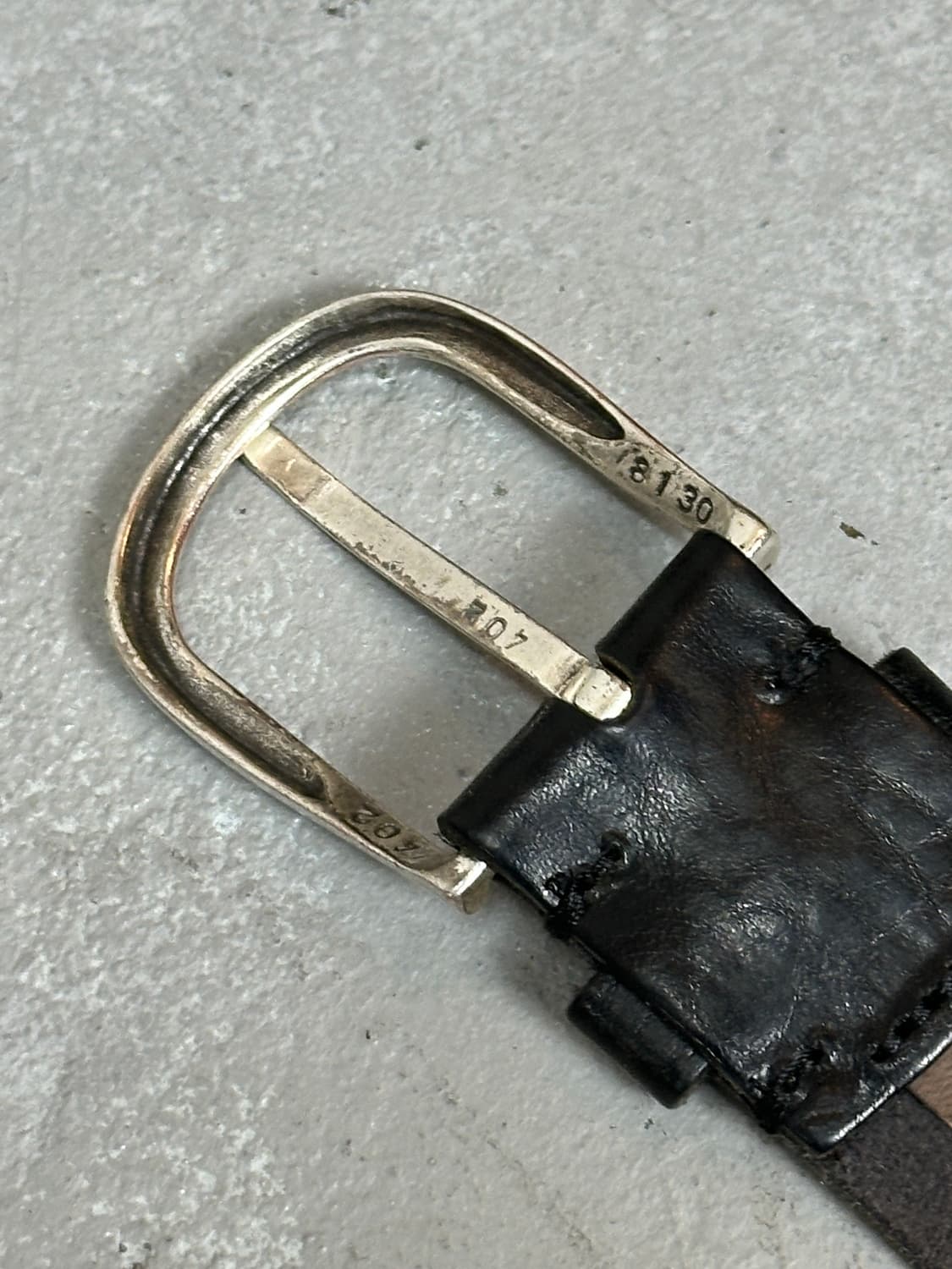 90's 레더 스터드 벨트 빈티지 웨스턴 벨트 상품이미지8