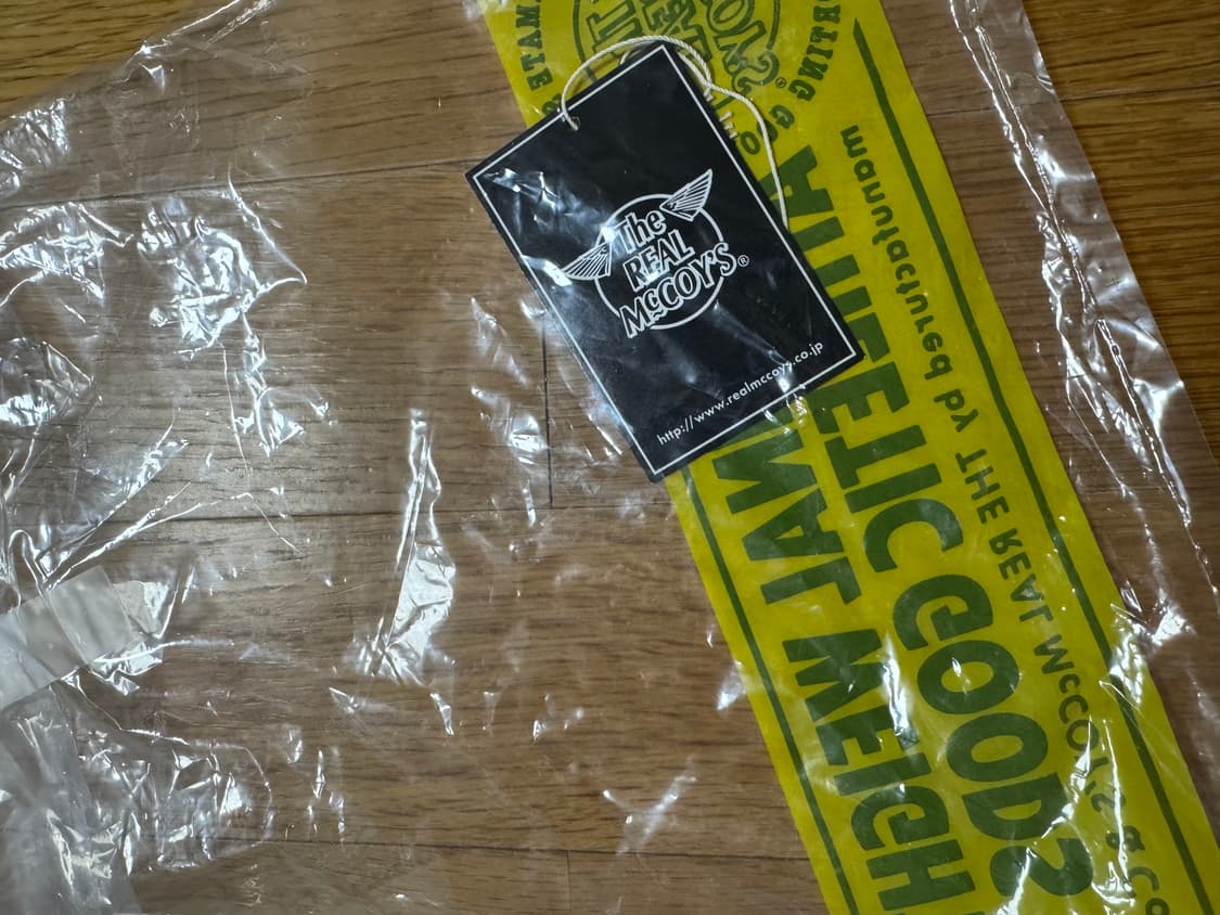 리얼맥코이 로고 반팔 티셔츠 화이트 42 상품이미지3