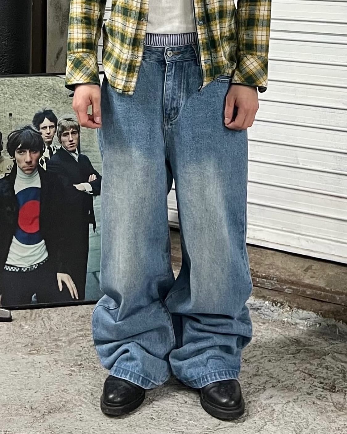 Shein baggy jean 상품이미지2