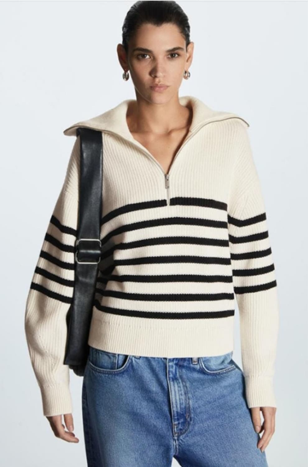 코스 스트라이프 니트 M사이즈 상품이미지2