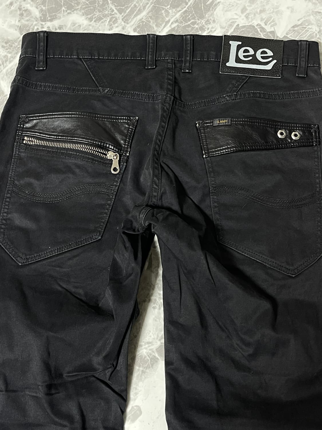 Parachute zipper black jean 상품이미지8
