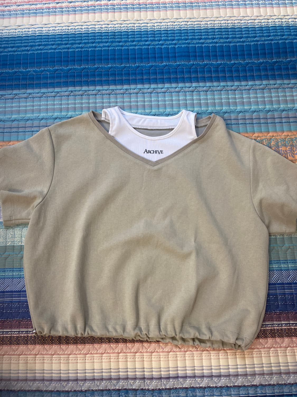 보브 레이어드 티셔츠 상품이미지1