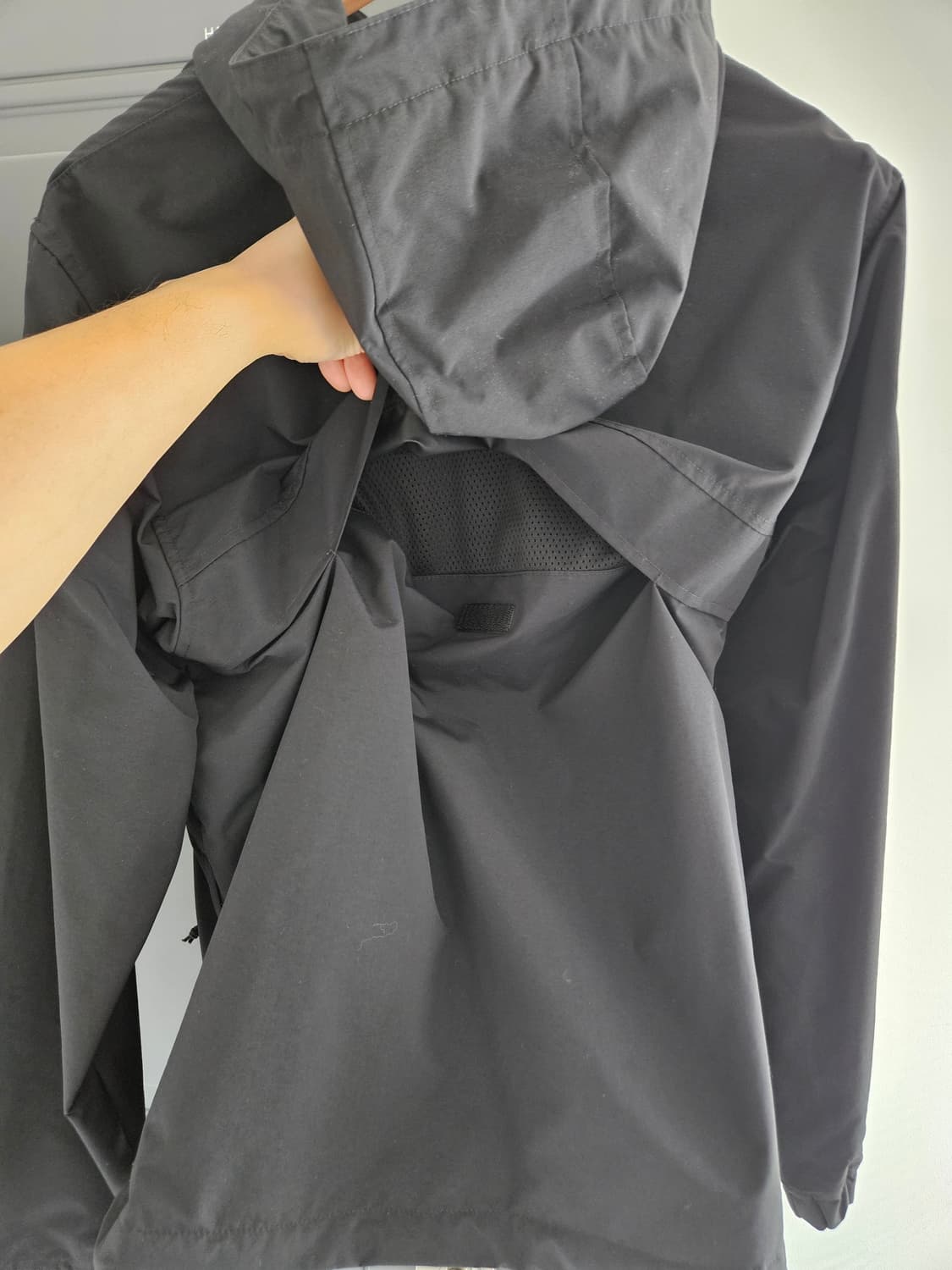 칼하트 님부스 풀오버 아노락 블랙 L 상품이미지5