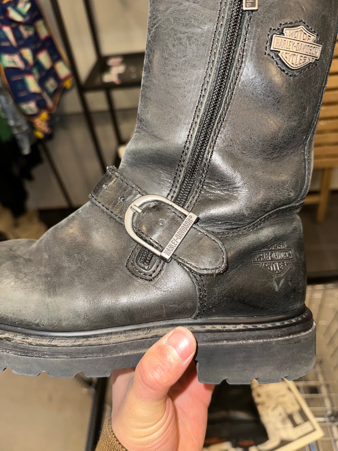 Harley Davidson startex motorcycle boots 상품이미지8