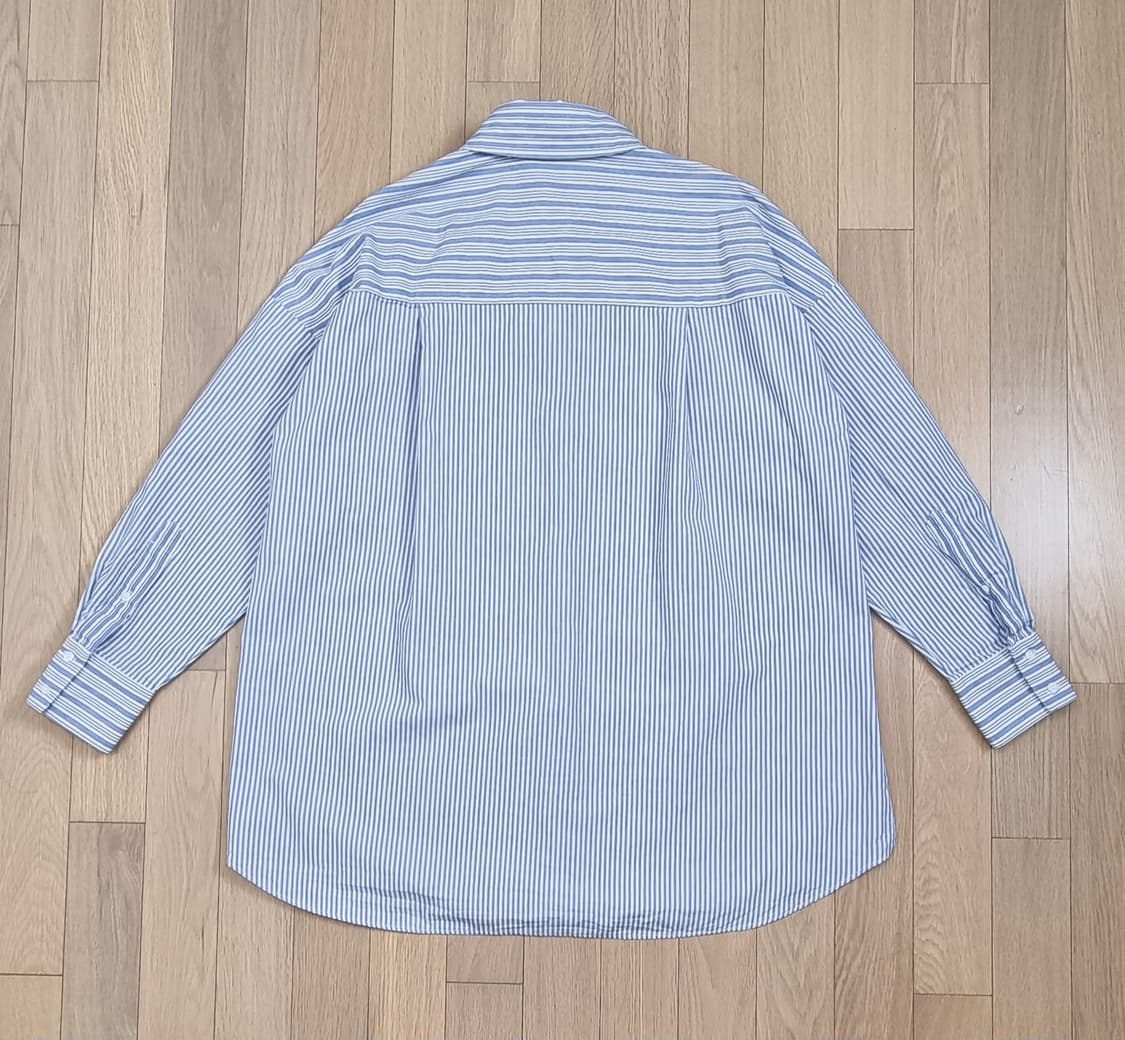ZARA 스트라이프 면셔츠 M _ 여성 상품이미지5