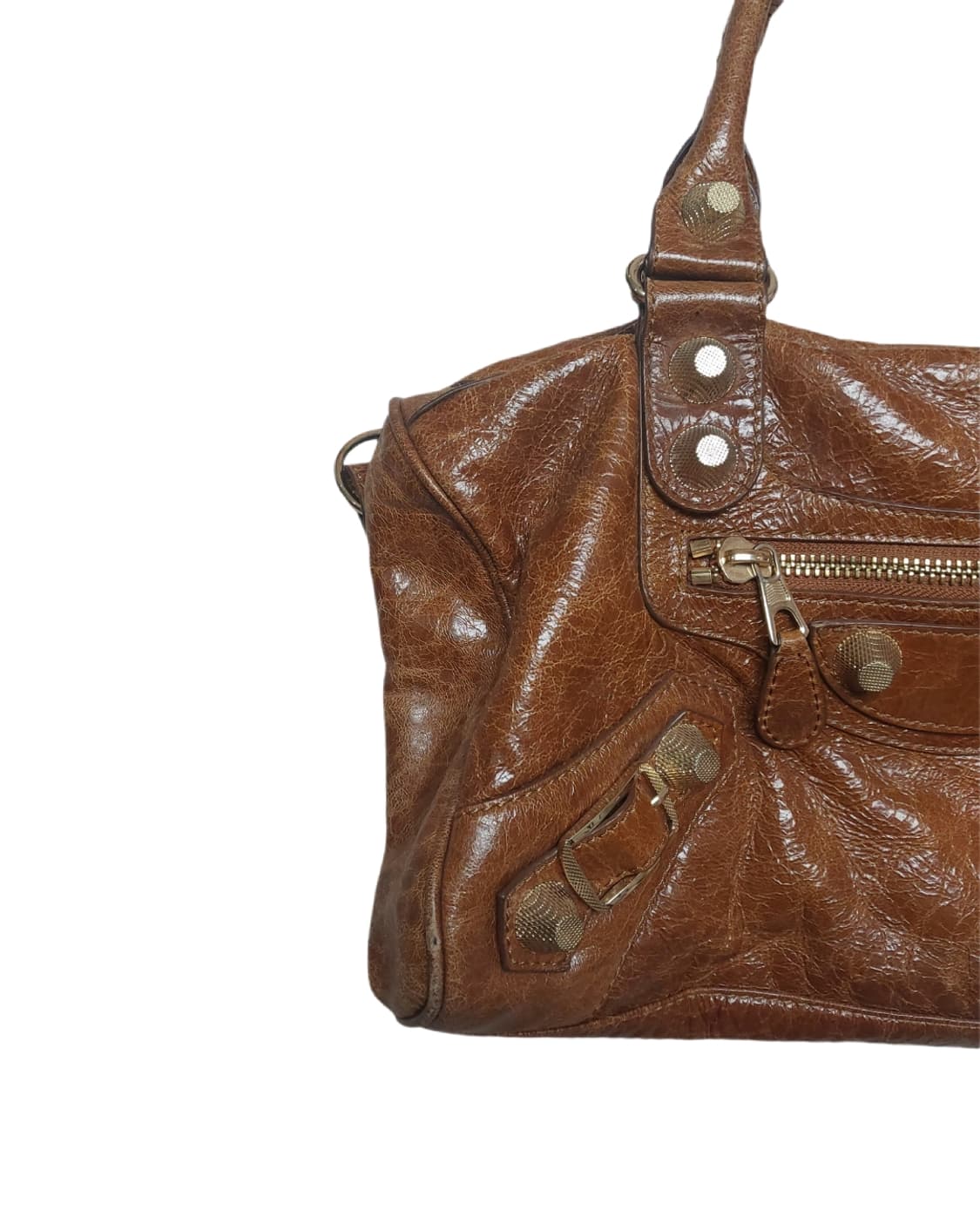 클래식 시티백 모터백 레더 투웨이 긱시크 상품이미지3