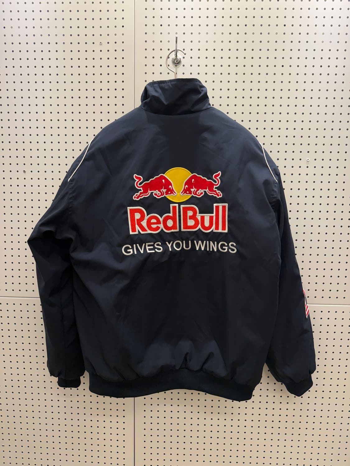 빈티지 레드불 스폰서 빅로고 레이싱 봄버 U266 상품이미지3
