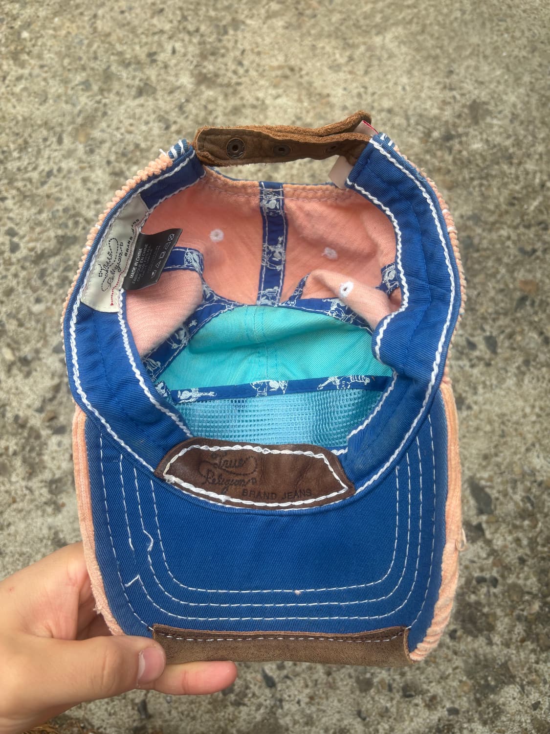 트루 릴리전 캡 상품이미지3