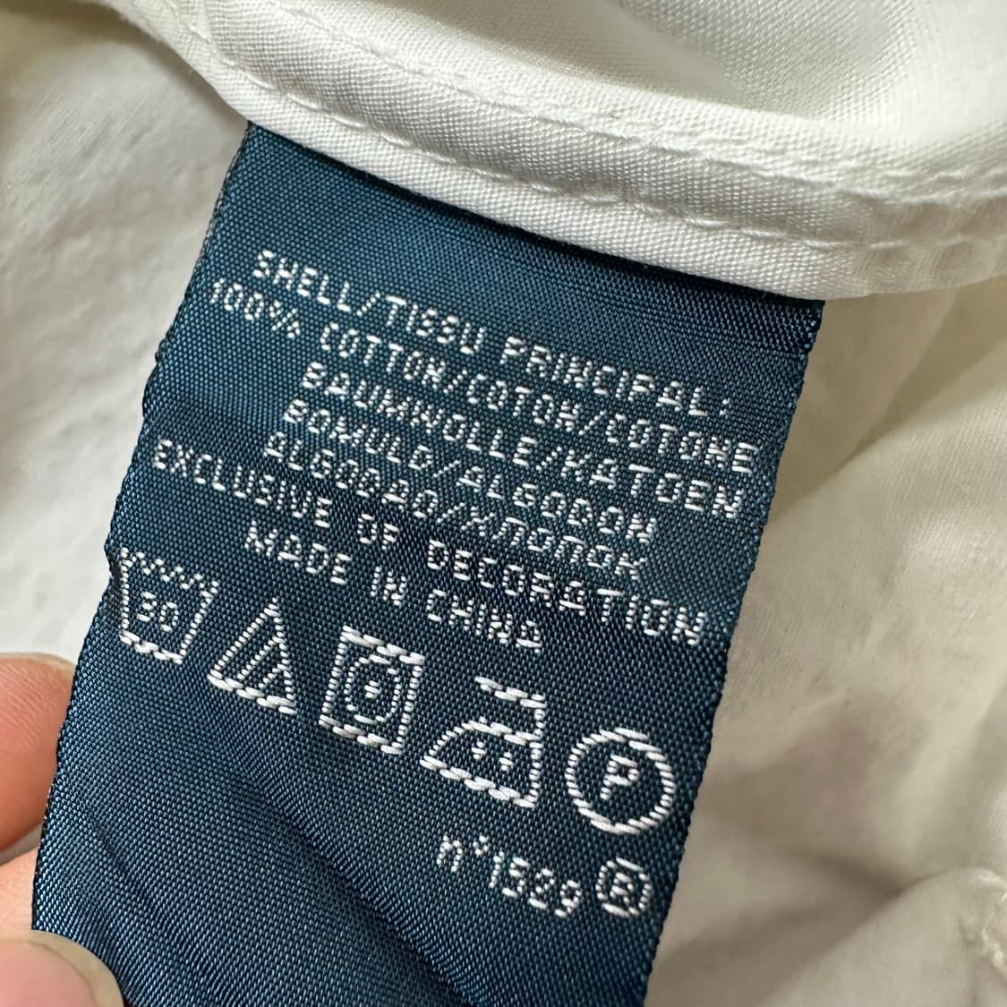 폴로 랄프로렌 화이트 블루종 바라쿠타 자켓 상품이미지8