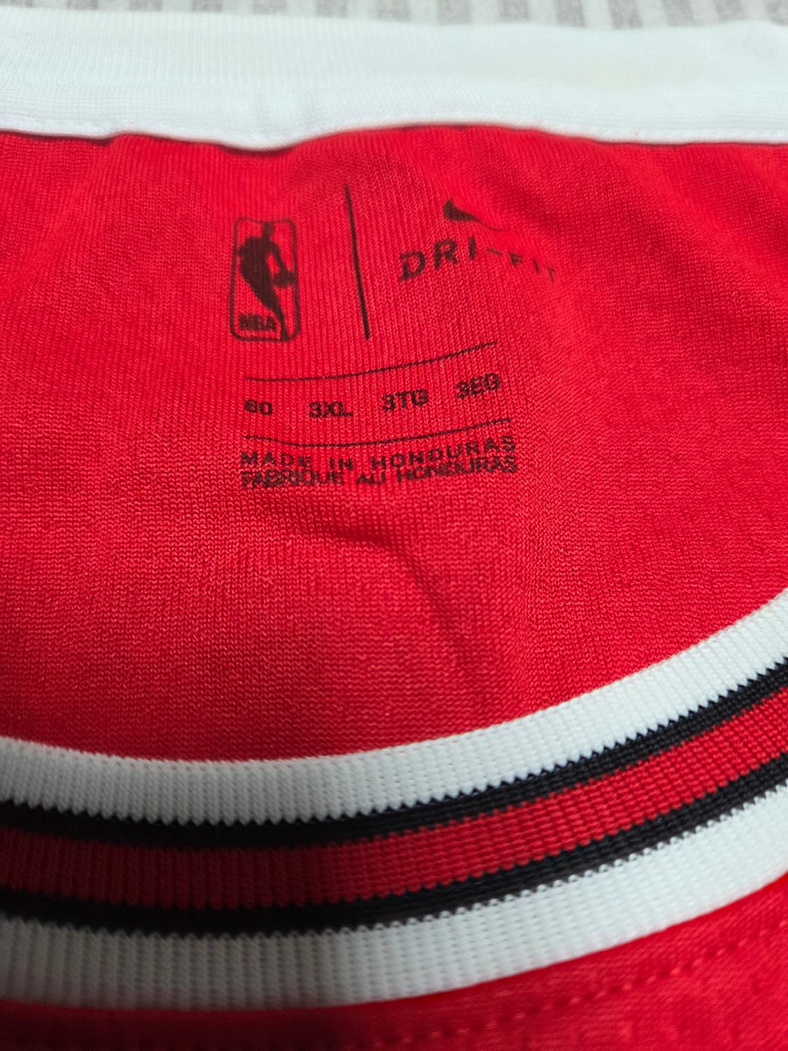 나이키 시카고불스 마이클조던 스윙맨져지 23번 소장용 3XL 레드 한정판 상품이미지4