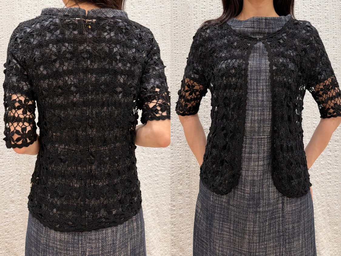 Black net cardigan 상품이미지8