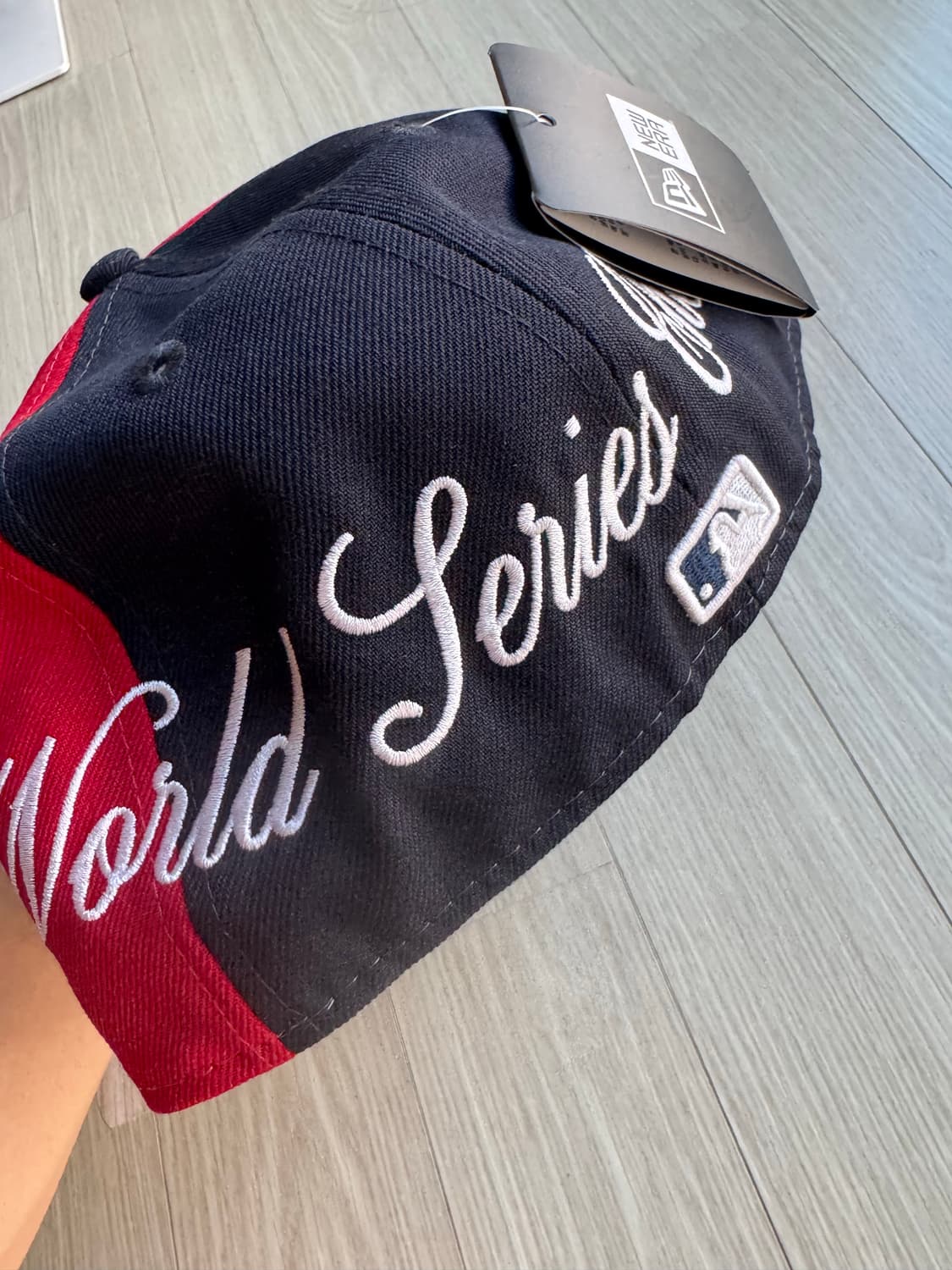 새상품 mlb 스크립트 스플릿 패널 59fifty 712 뉴욕양키스 상품이미지2