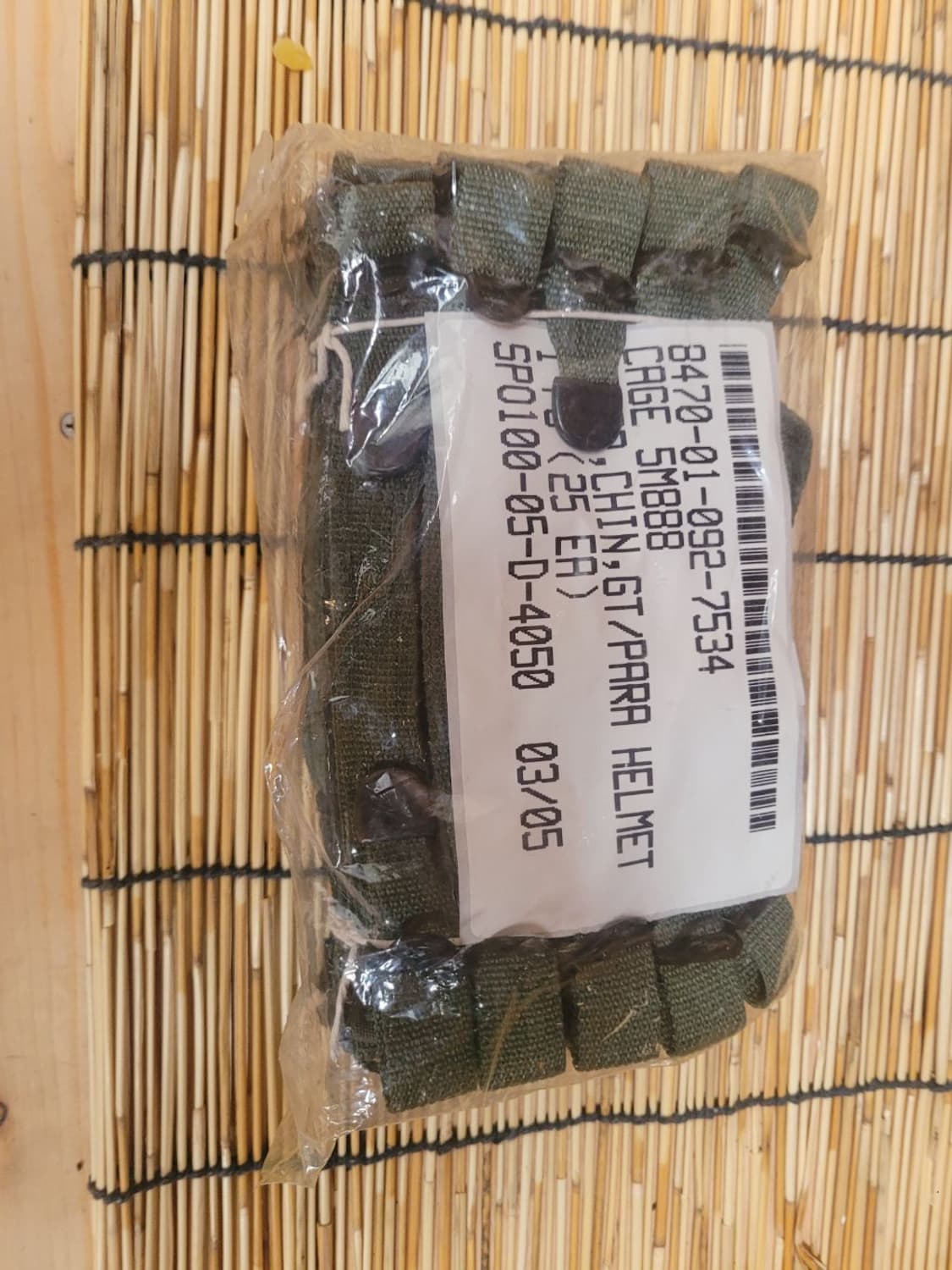 미 빈티지 헬멧 턱끈 상품이미지2